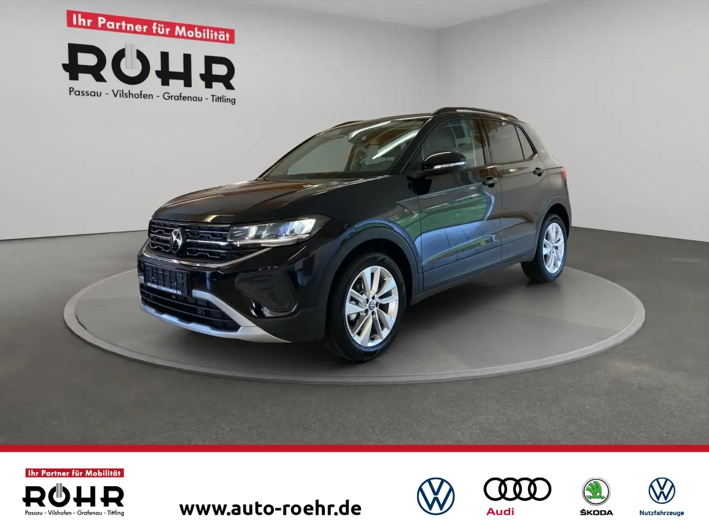 Volkswagen T-Cross Life Goal 1.0 TSI BMT DSG (Garantie 06/2030.SHZ.AC Noir - 1