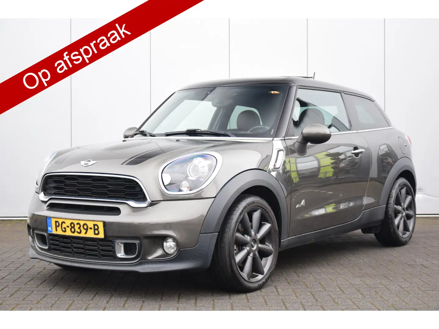 MINI Cooper S Paceman Mini 1.6 ALL4 Chili Bi-Xenon Leer/Sportstoelen Pan Grau - 1
