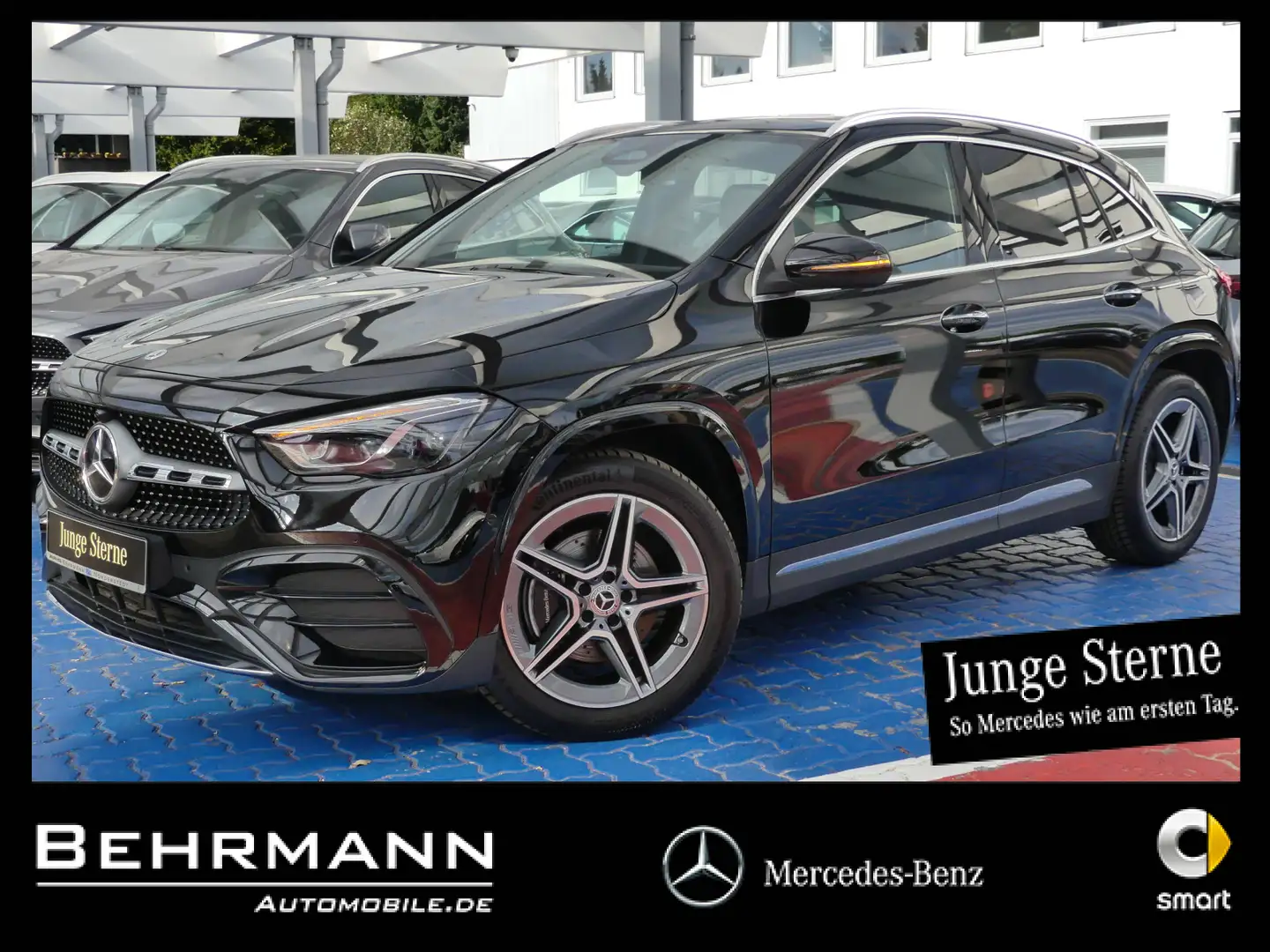 Mercedes-Benz GLA 200 GLA 200 AMG Panorama+R-Kamera+Distronic+Ambiente Schwarz - 1