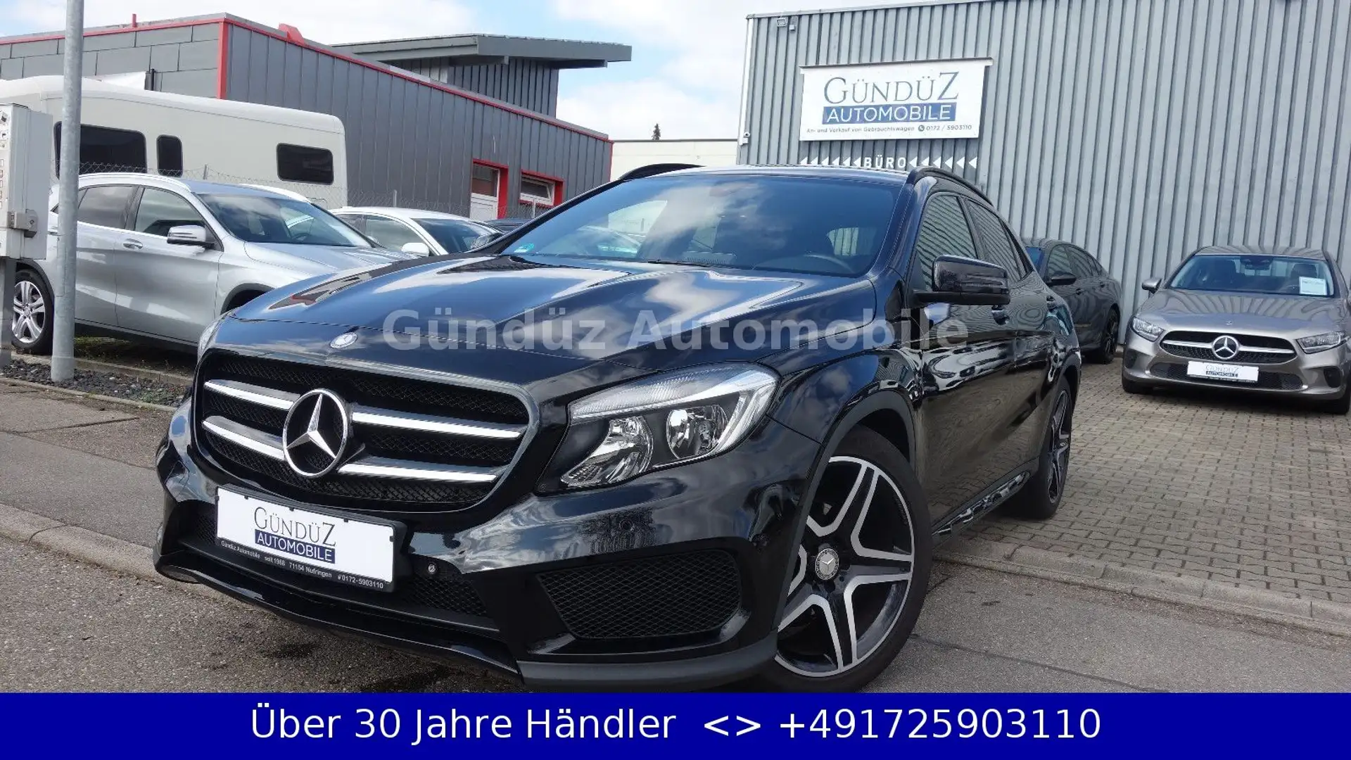 Mercedes-Benz GLA 200 CDI /d 7G-DCT 4Matic AMG Line*NAVI*NIGHT Siyah - 1