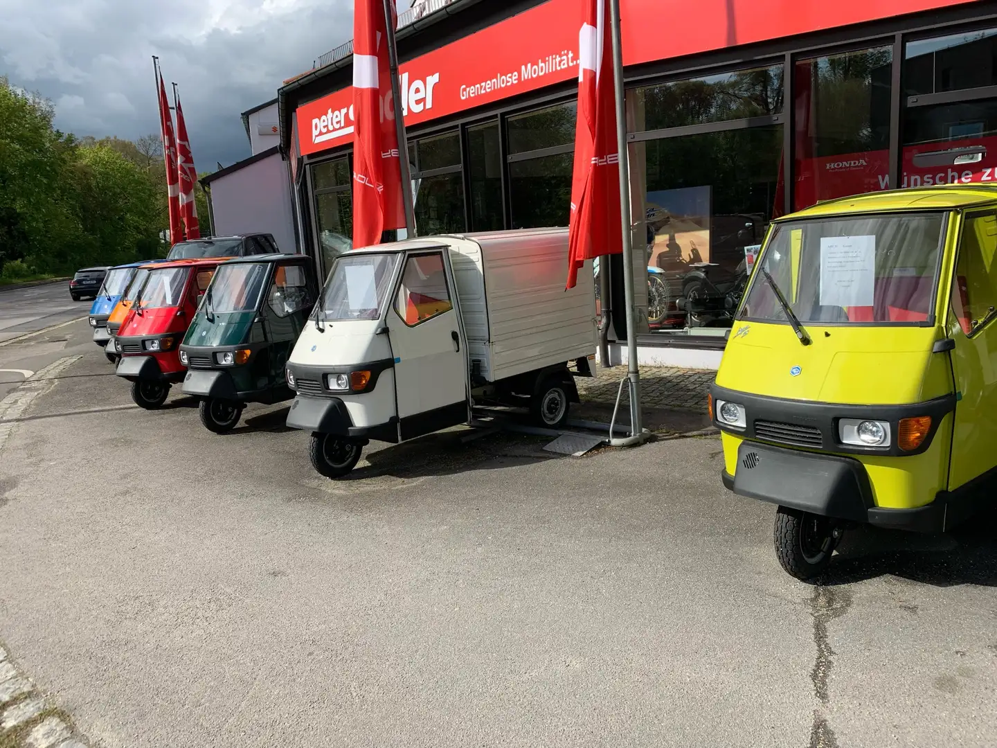 Piaggio Ape Ape 50 Červená - 1