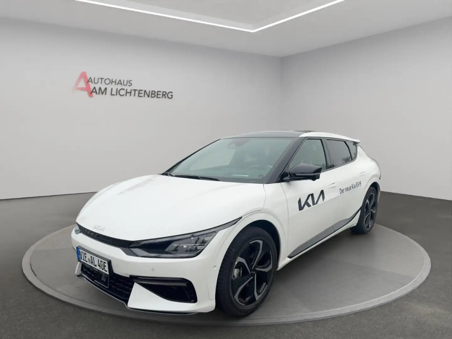 Kia EV6 GT-Line 4WD 77.4 LED+ACC+NAVI+PANORAMA+PDC+KAMERA Weiß - 1