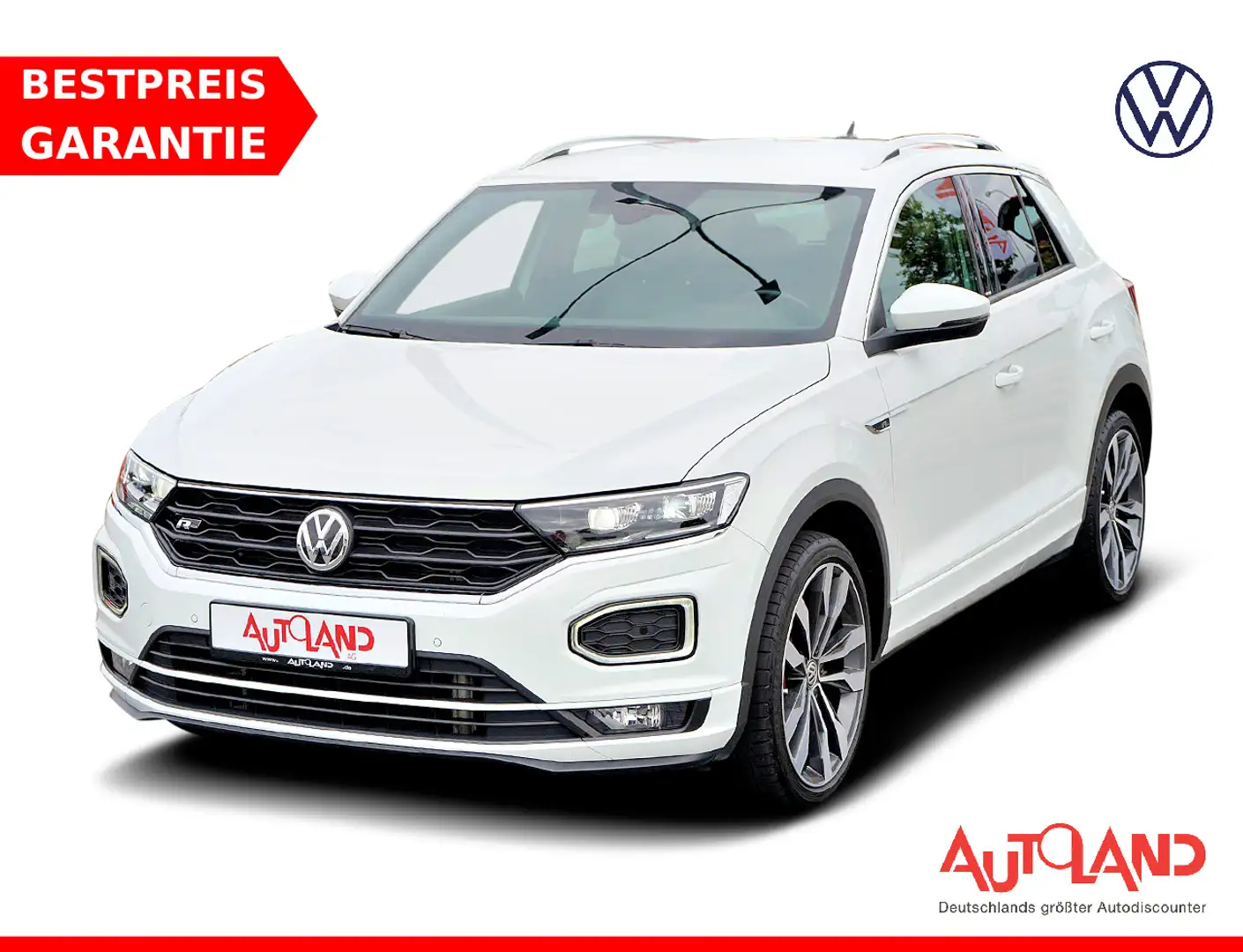 Volkswagen T-Roc 2.0 Sport 4Motion Beats LED Navi ACC Weiß - 1