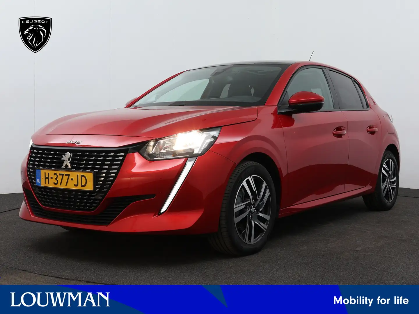 Peugeot 208 1.2 PureTech Allure | Navigatie | LM Velgen | Rouge - 1