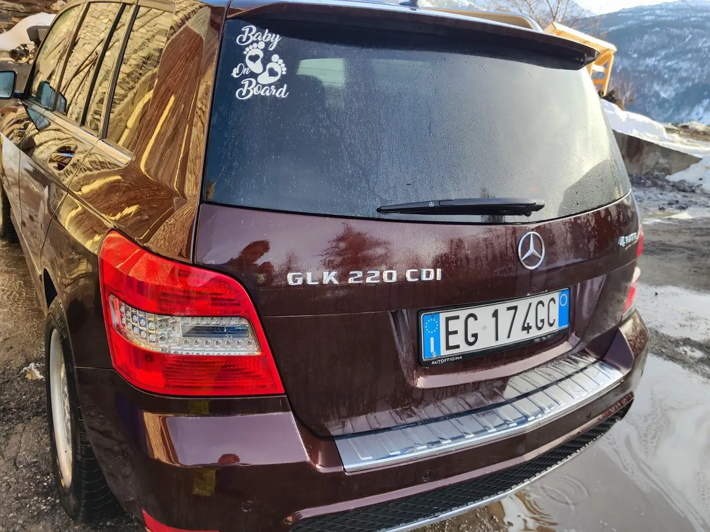 Mercedes-Benz GLK 220 cdi be Premium 4matic auto my11 amg Brun - 2
