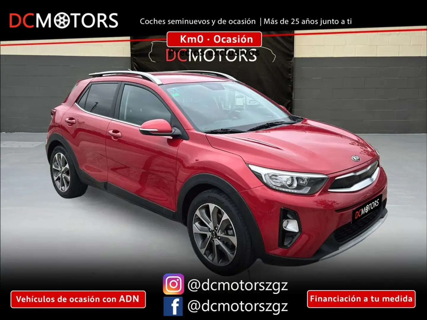 Kia Stonic 1.0 T-GDi Eco-Dynamic Drive 120 Rojo - 1