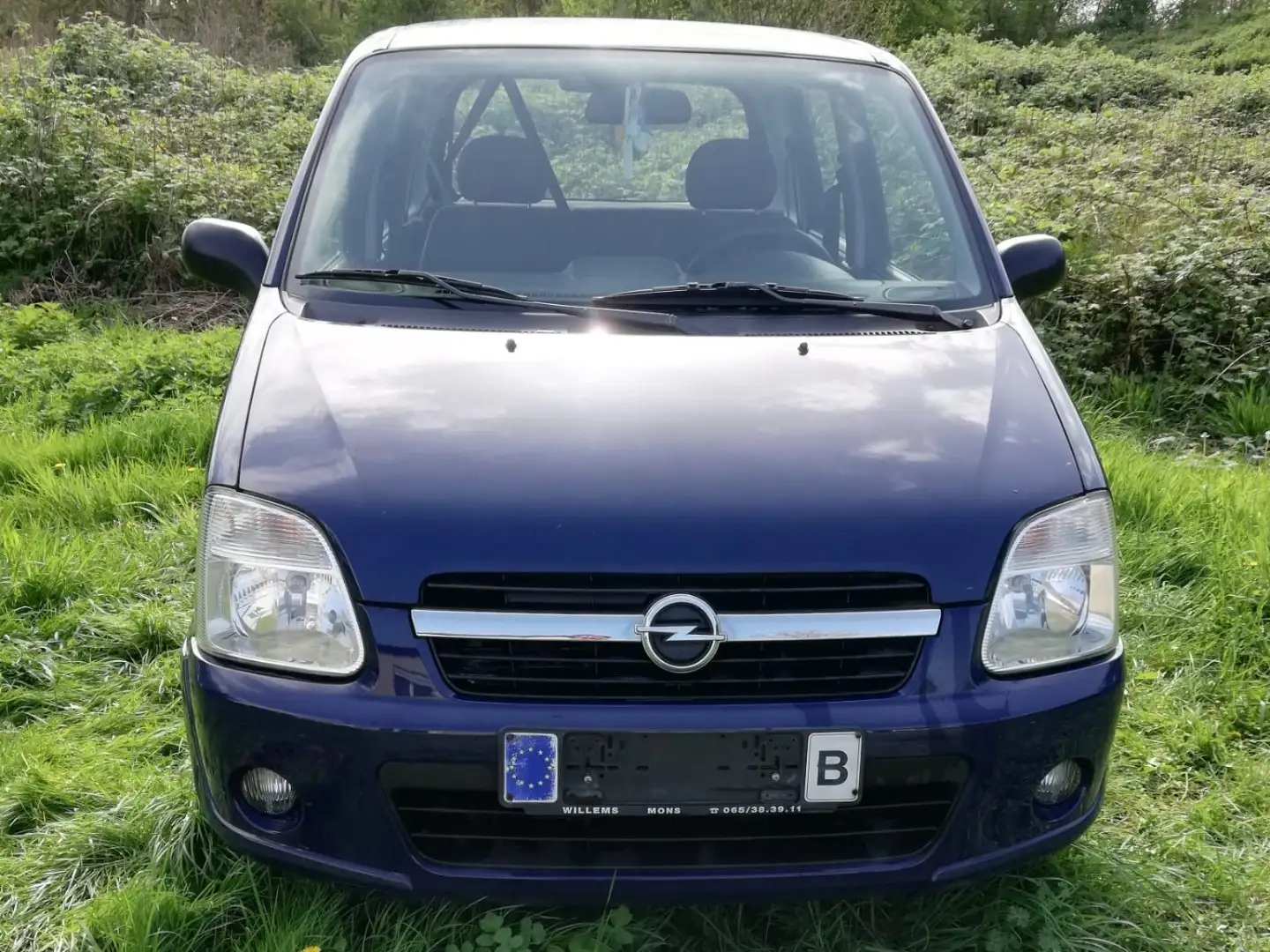 Opel Agila 1.3 DT CDTi 16v  (Prix a discuter) Bleu - 2