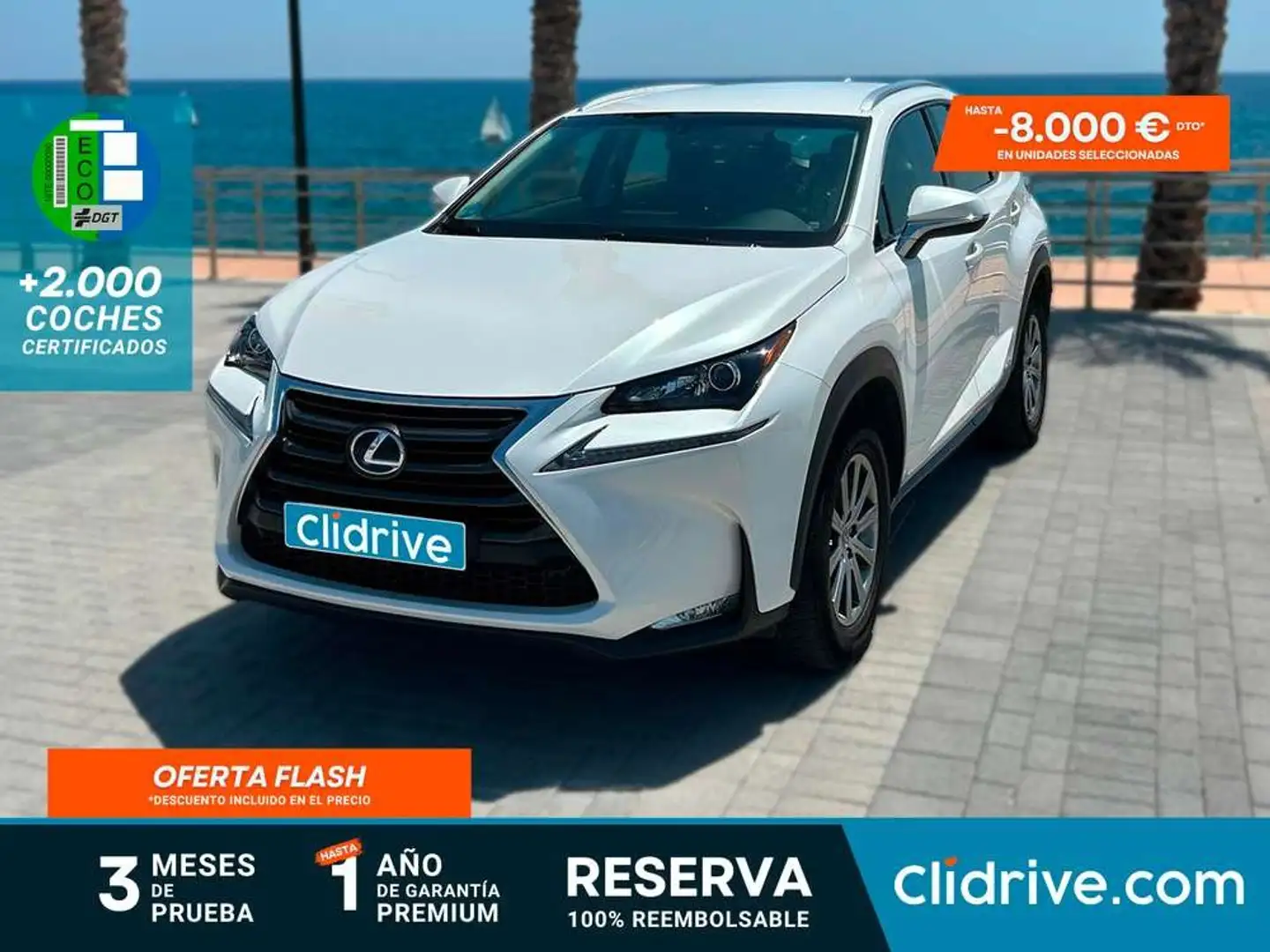 Lexus NX 300 300h Business Navigation 2WD Blanco - 1