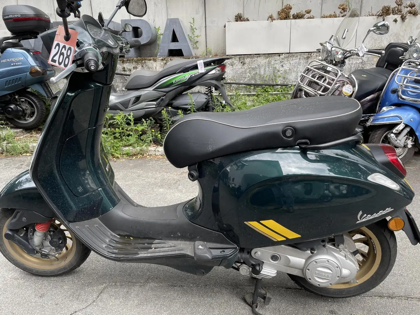 Vespa Sprint 50 Racing Sixties GELEGENHEIT mit Kratzer Zielony - 1