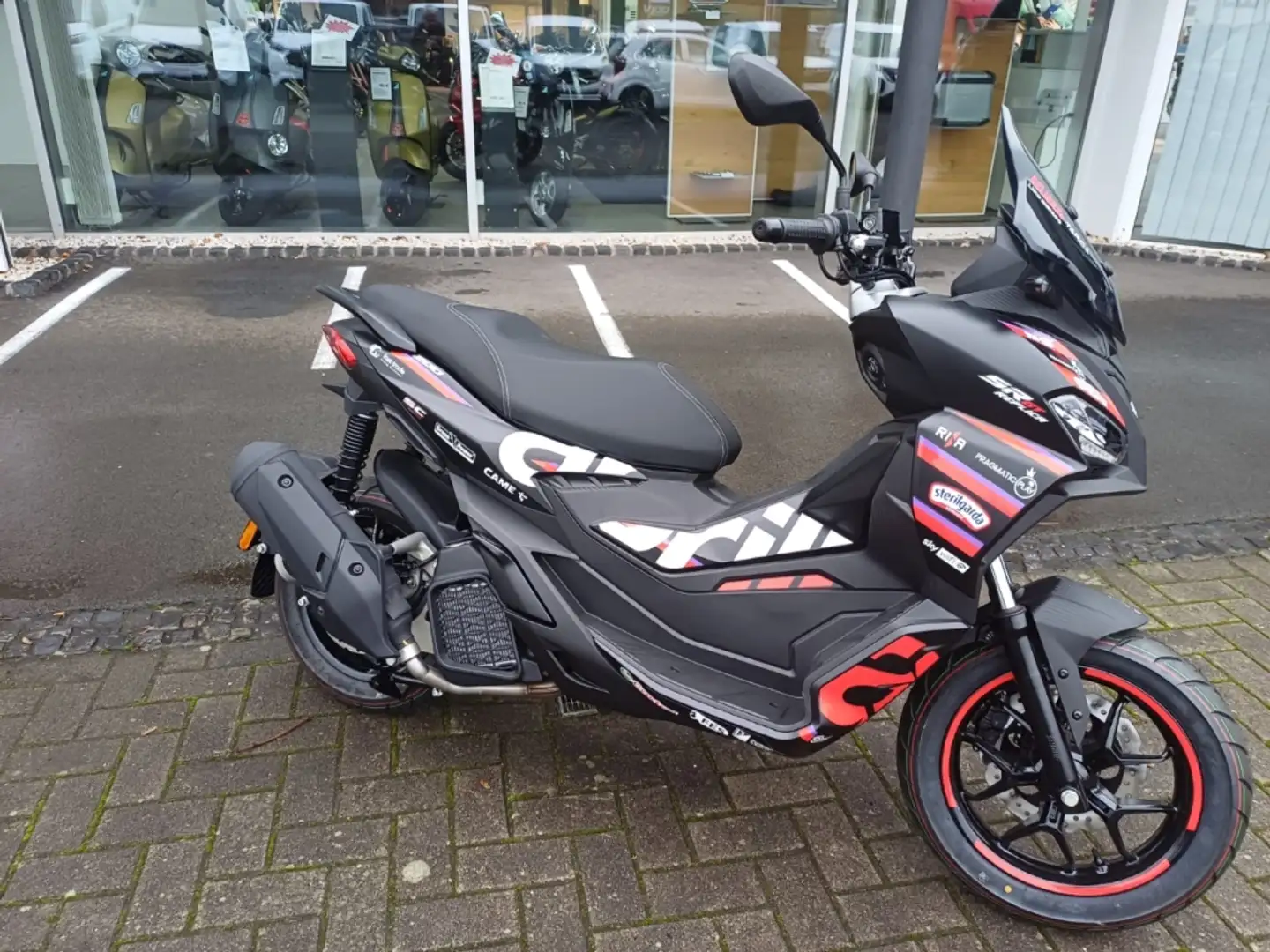 Aprilia GT*Replika*LED*18 PS*4 Jahre Garantie* Negro - 2
