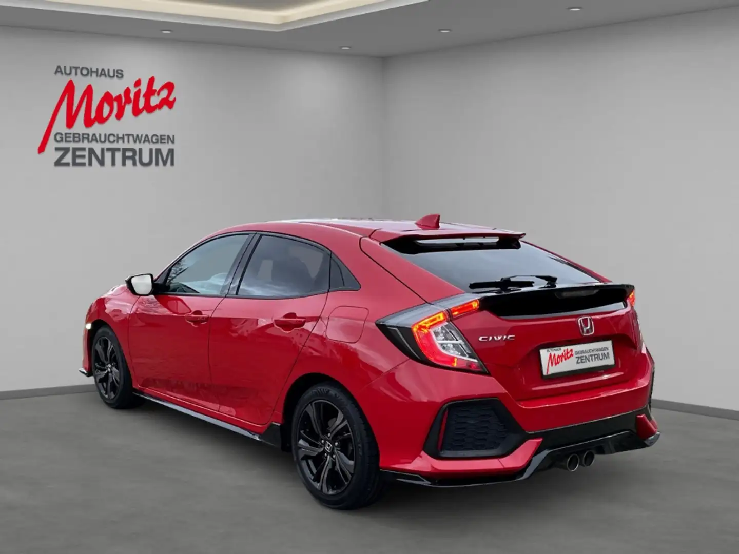 Honda Civic 1.5 Sport Plus *TOTWINKEL*CARPLAY!* Rot - 2