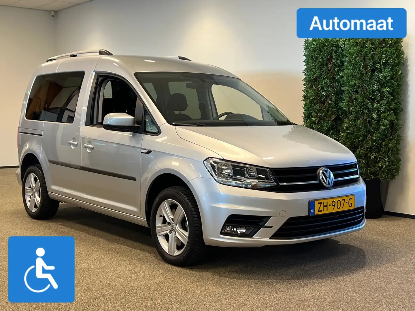 Volkswagen Caddy Rolstoelauto Automaat Gris - 1