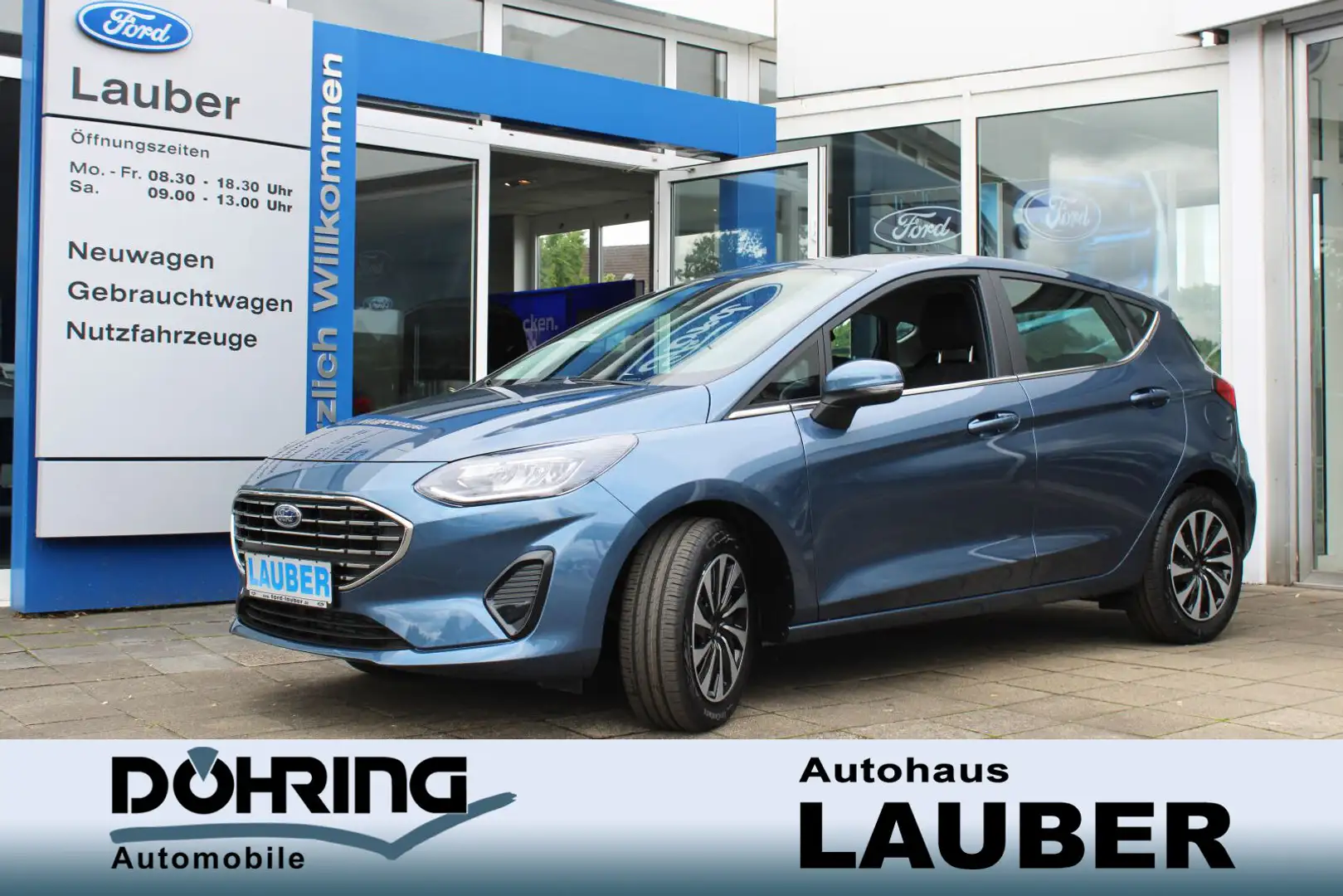 Ford Fiesta Fiesta 1,0 mHEV Titanium 5t *-31,7% Sicht+Winter-Paket Blau - 1