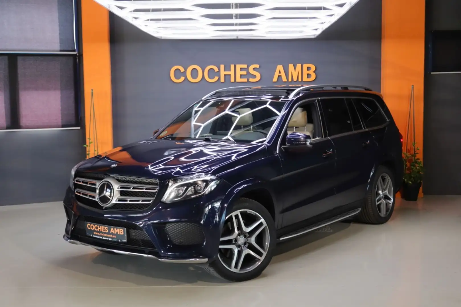Mercedes-Benz GLS 500 4Matic Aut. Azul - 1