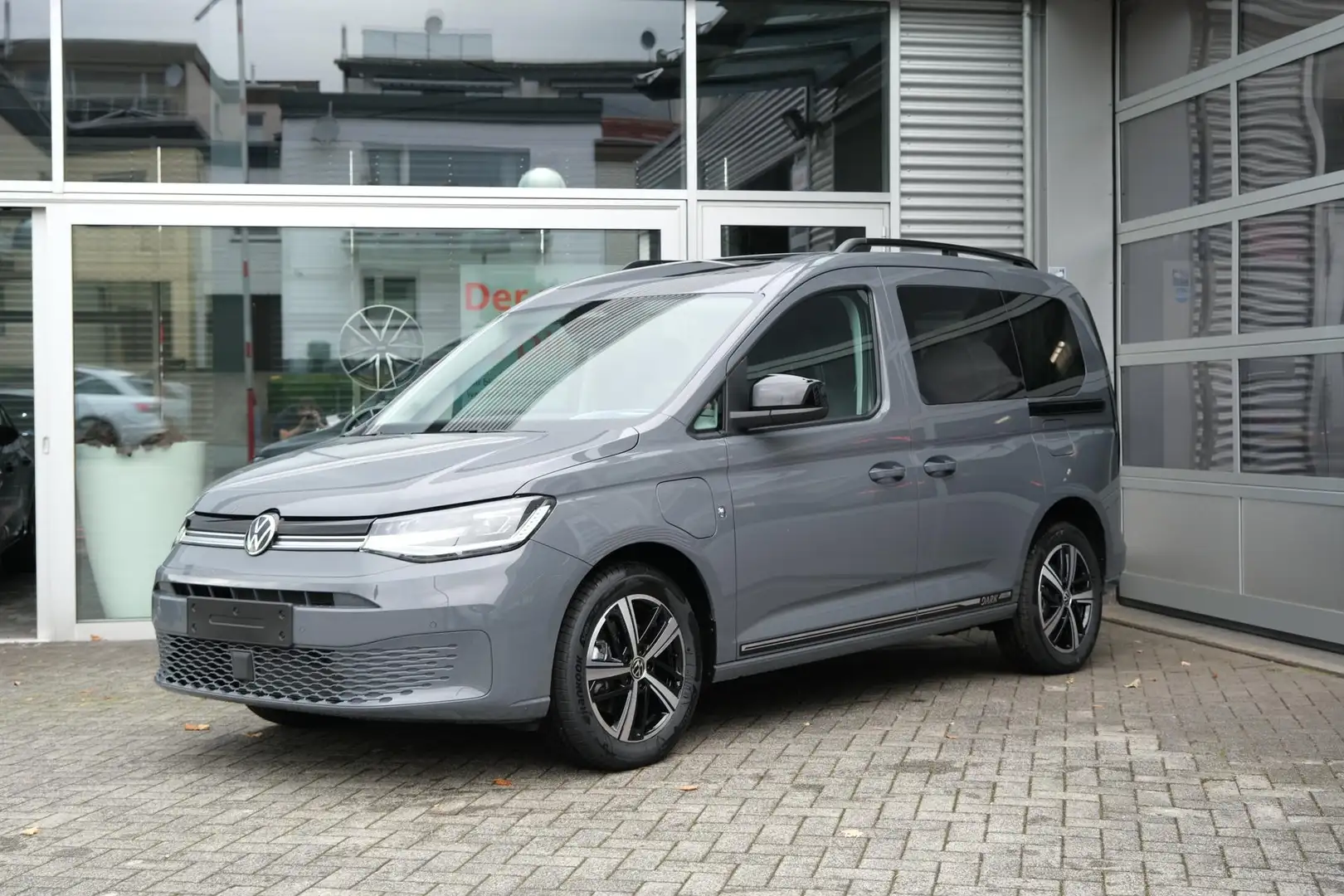 Volkswagen Caddy eHybrid Dark Label Panodach LED AHK App-Connect... Grau - 1