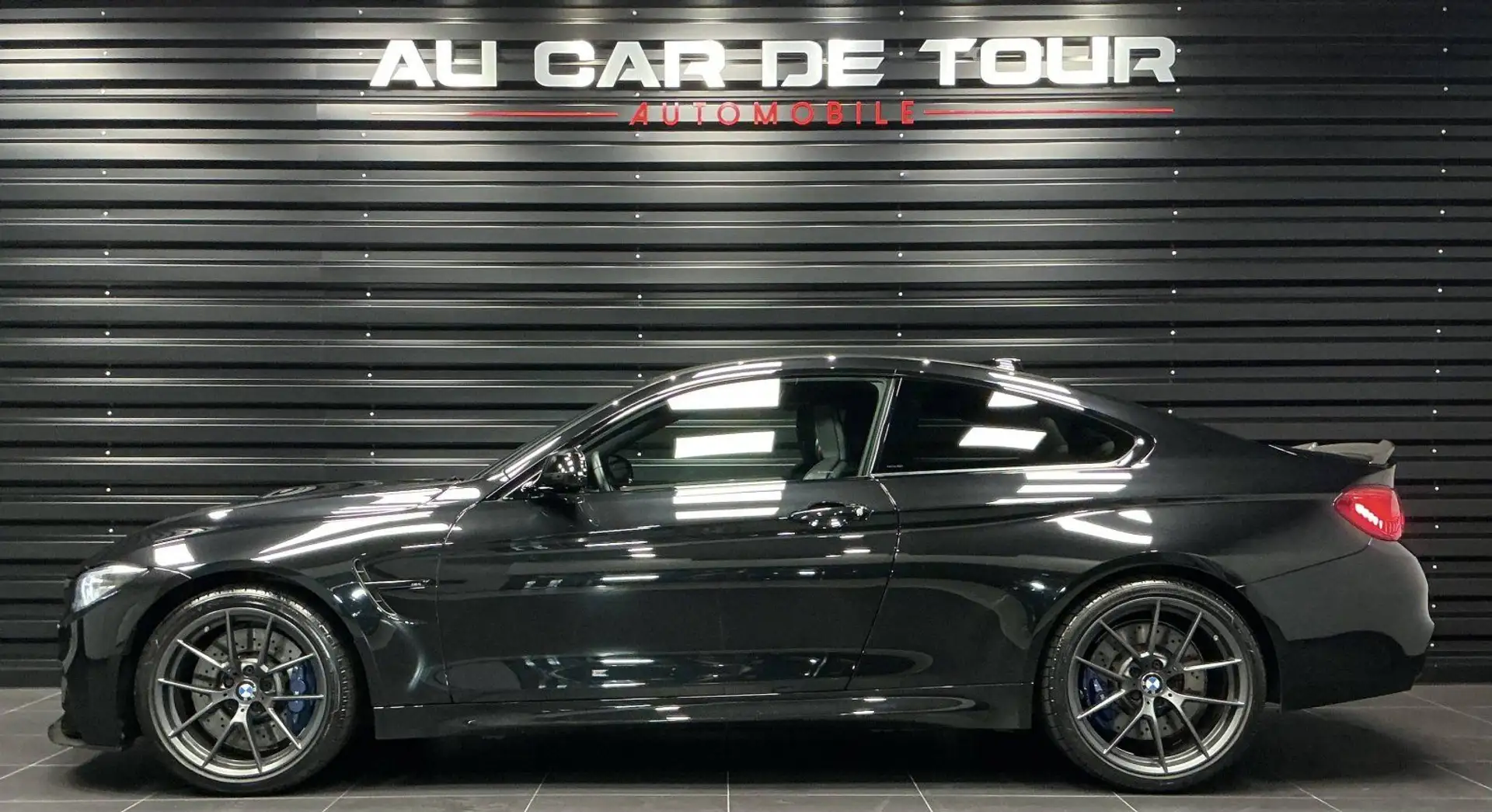 BMW M4 Coupe I (F82) 460ch CS DKG Schwarz - 2