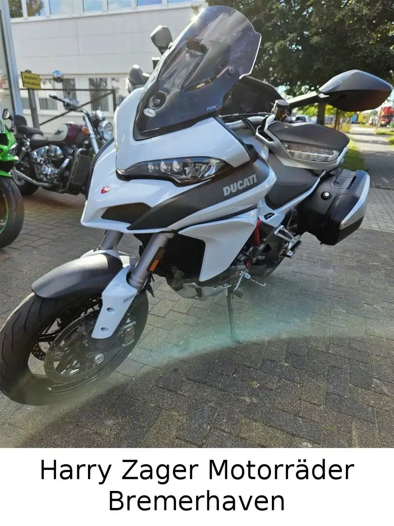 Ducati Multistrada 1200 Touring Koffersatz Білий - 2