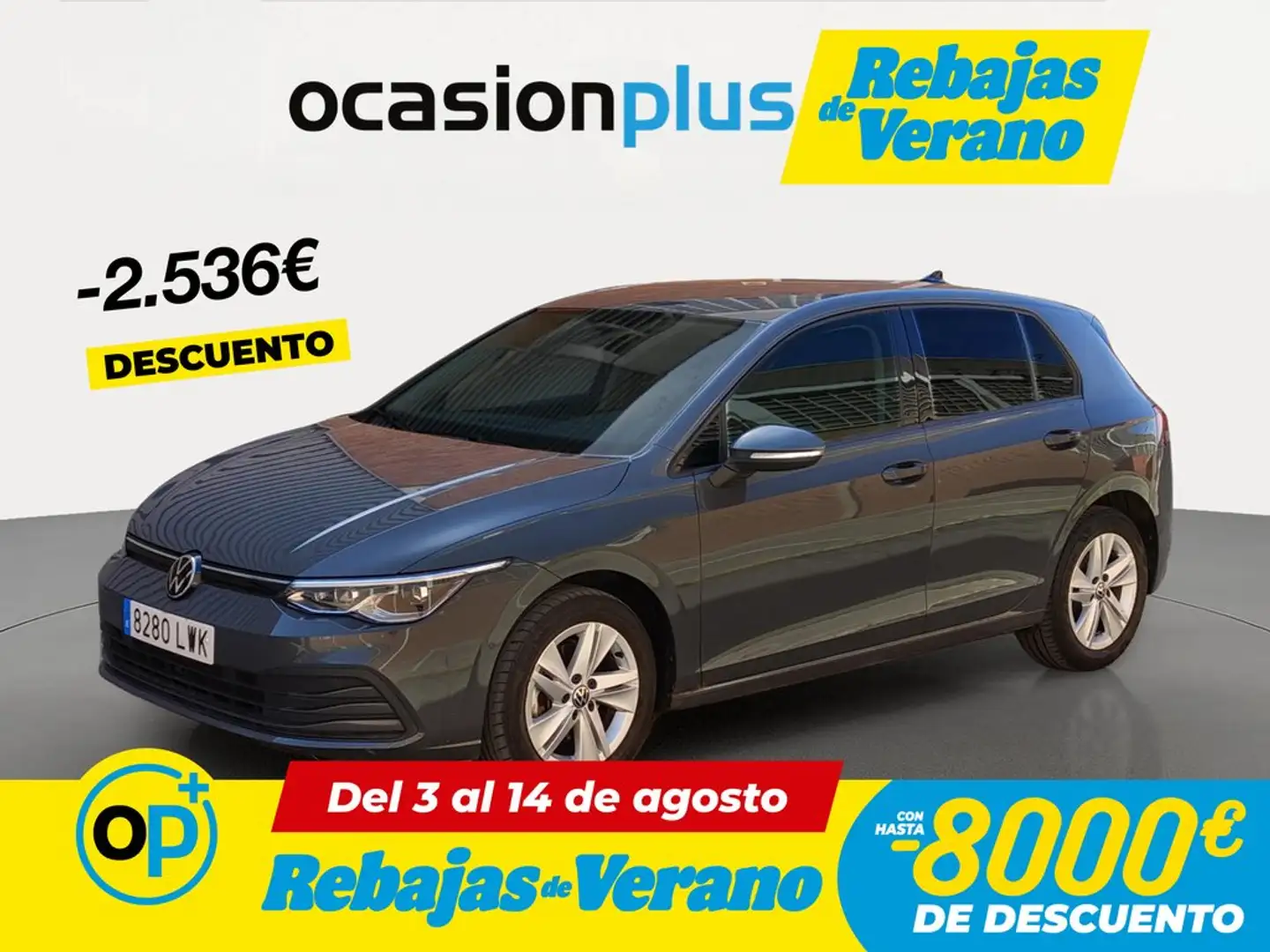 Volkswagen Golf 1.5 TSI Life 110kW Gris - 1