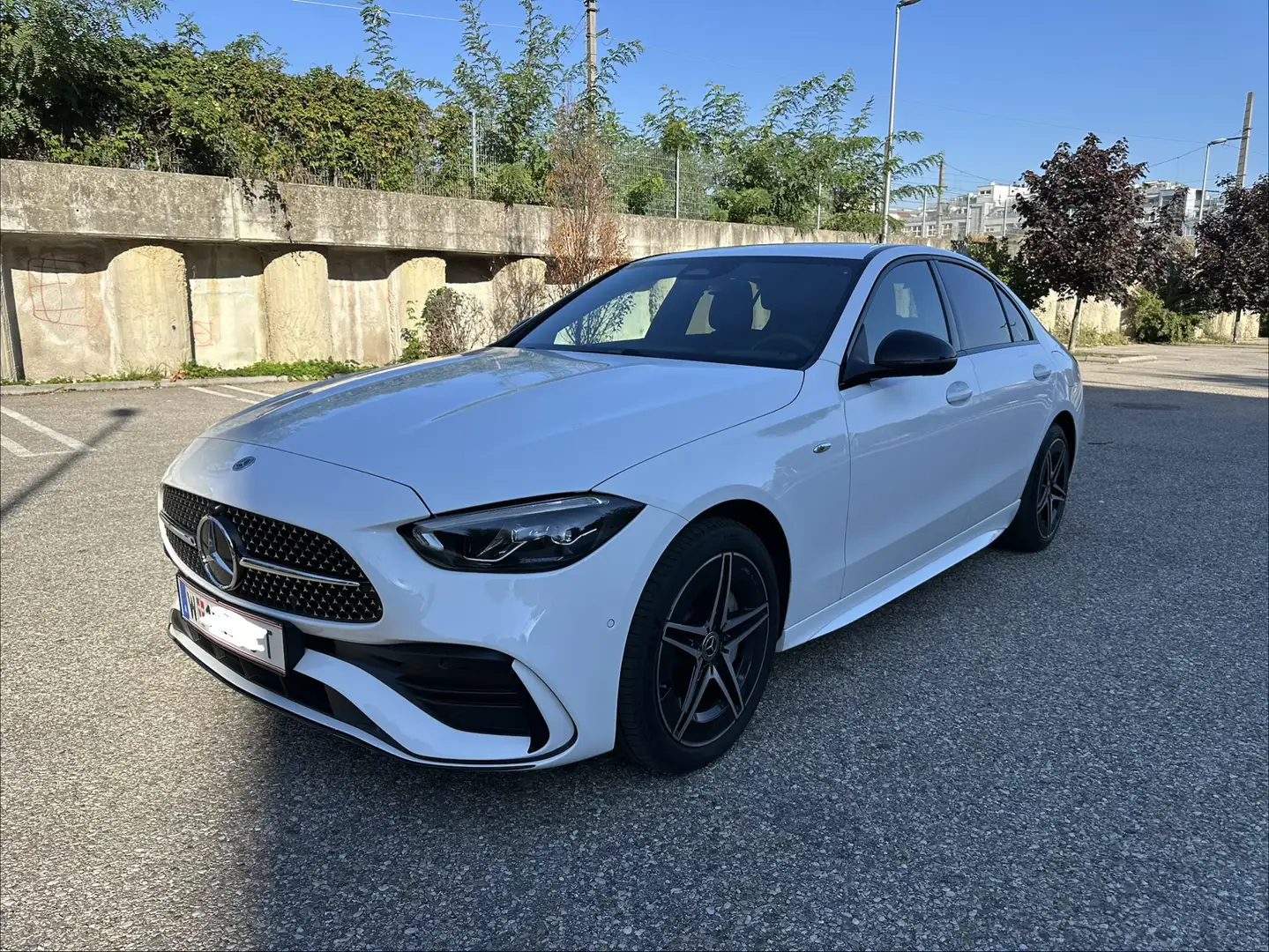 Mercedes-Benz C 300 300e AMG PAKET | BURMESTER uvm. Weiß - 2