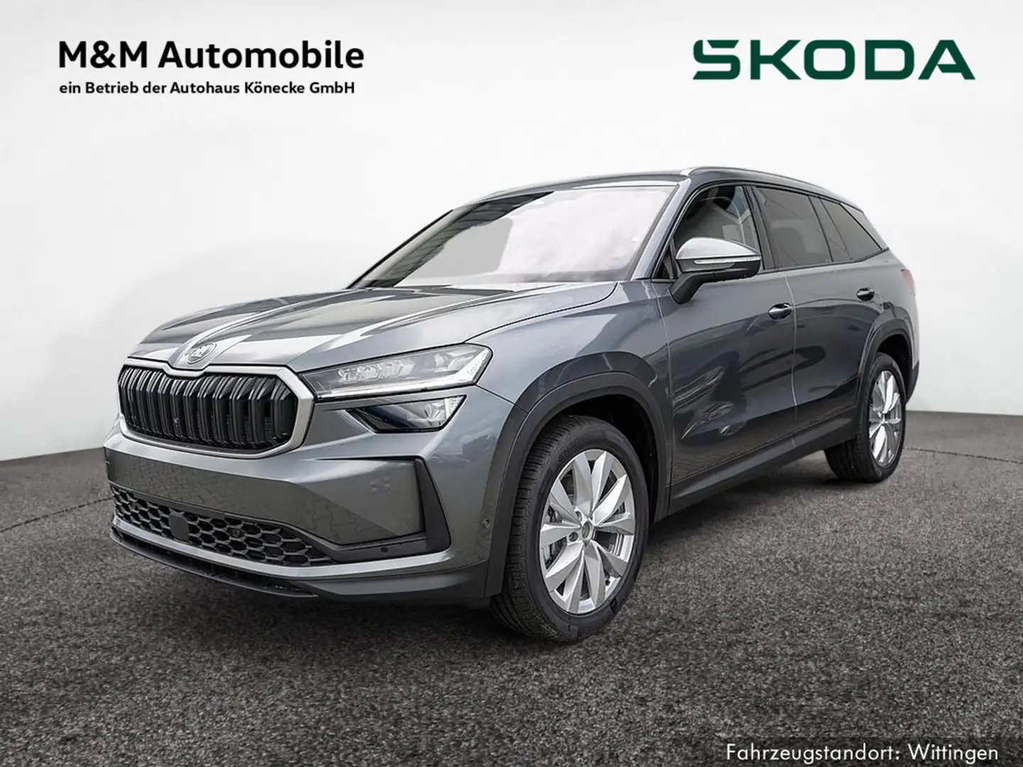 Skoda Kodiaq 2.0 TDI 4x4 Selection KAMERA ACC LED Grau - 1