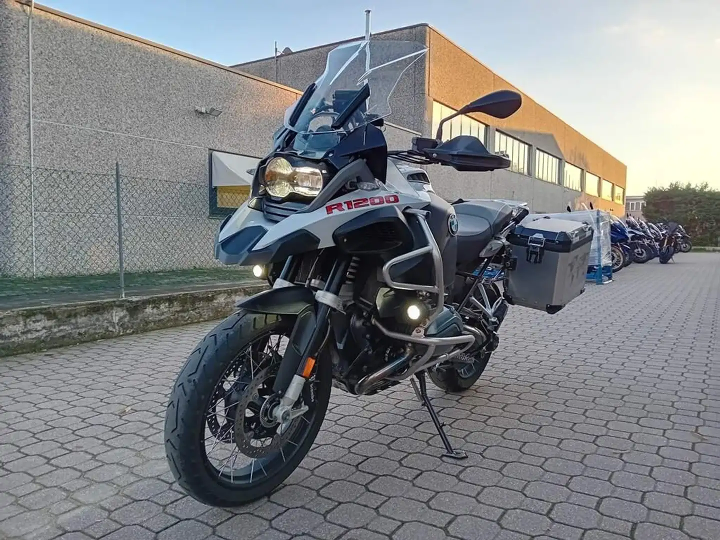 BMW R 1200 GS Adventure Abs Blanc - 1