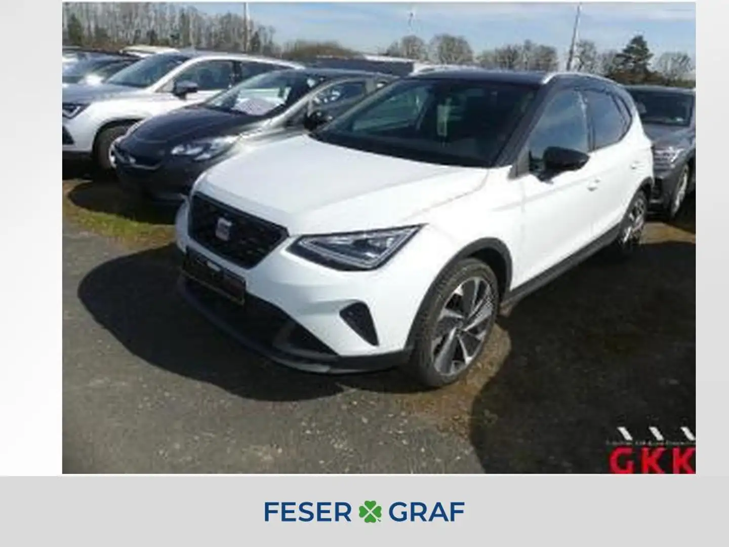 SEAT Arona FR 1.0 TSI DSG NAVI*LM*ACC*PDC*KAMERA*LED Blanc - 1