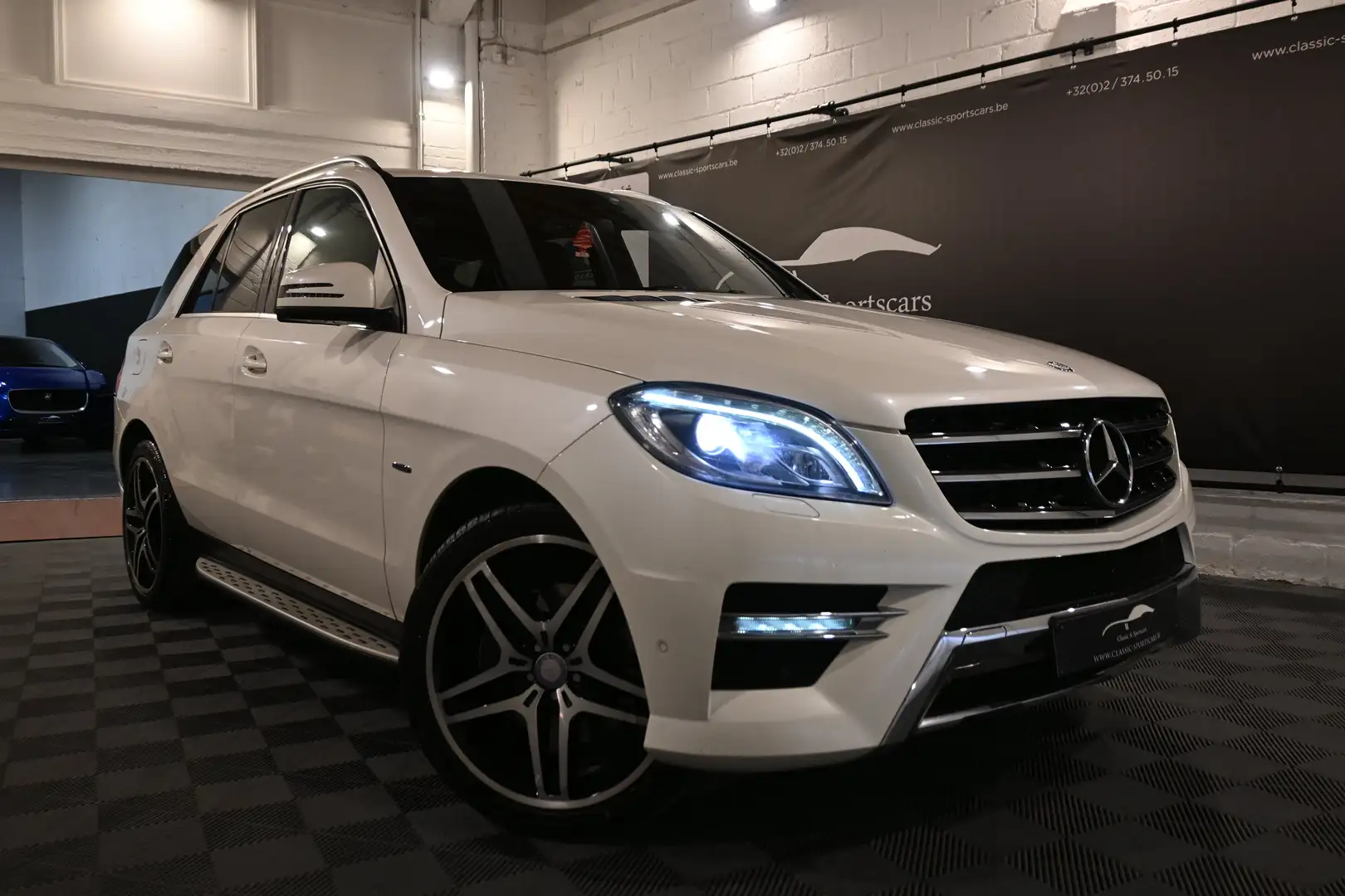 Mercedes-Benz ML 250 BlueTEC PACK AMG / AIRMATIC / XENON / CAMERA !! Blanc - 2