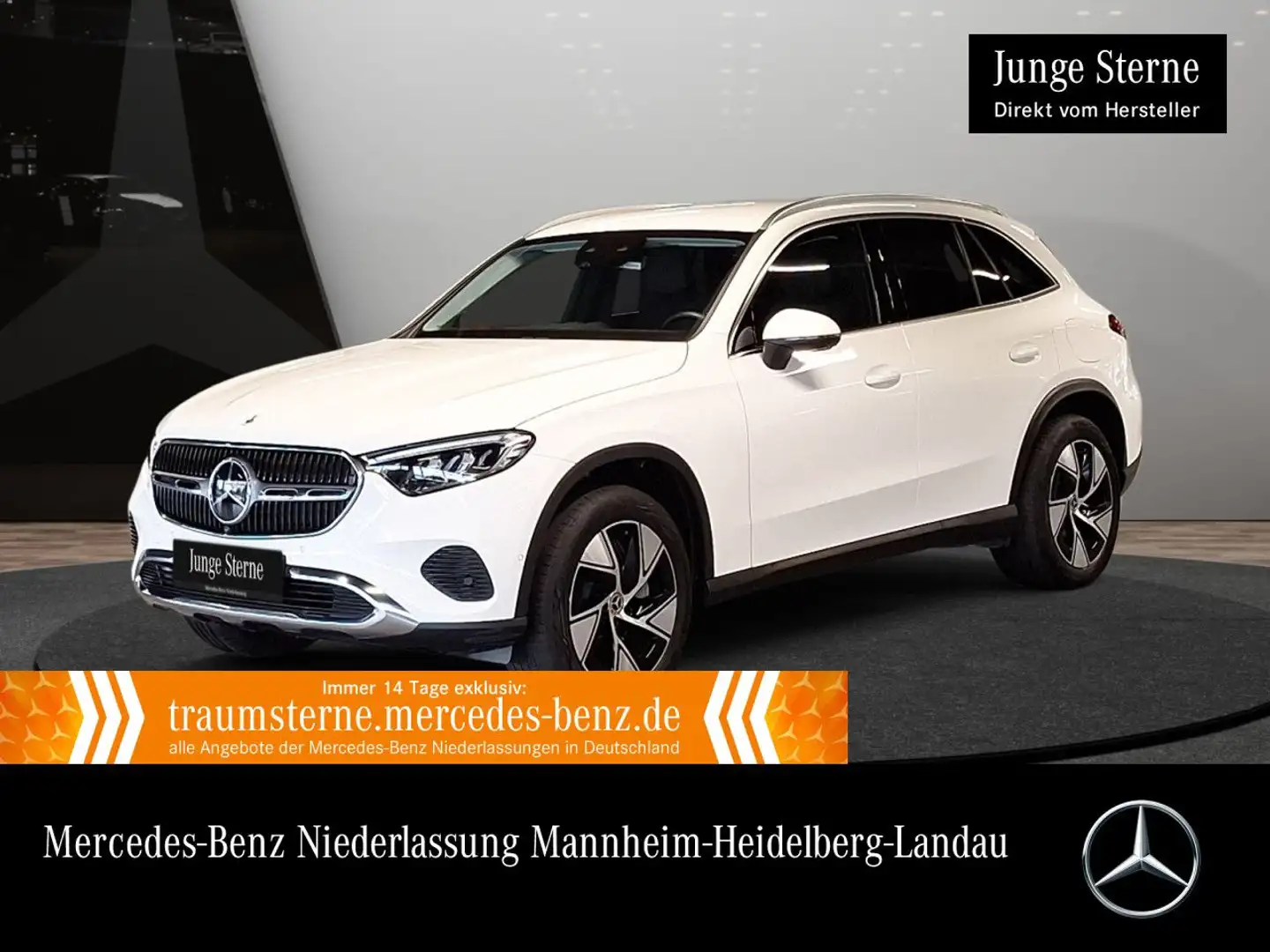 Mercedes-Benz GLC 300 e 4M AVANTG+360+LED+KEYLESS+9G Weiß - 1