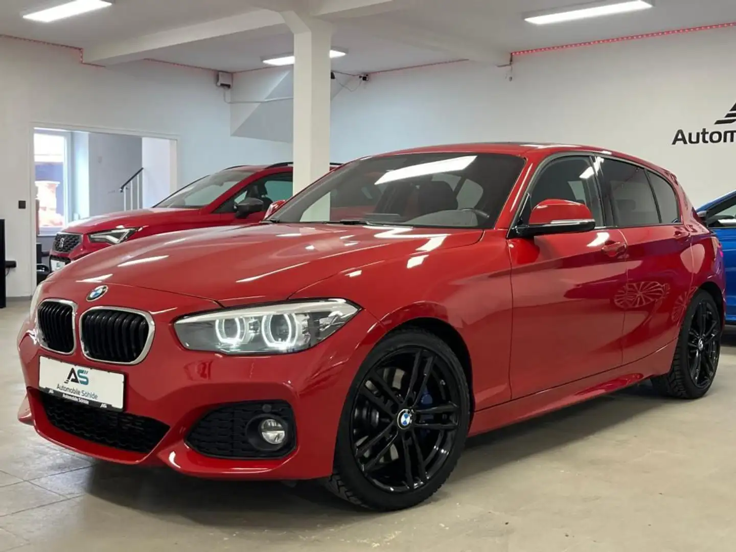 BMW 118 d M Sport Edition Navi/LED/Schiebedach Rot - 2