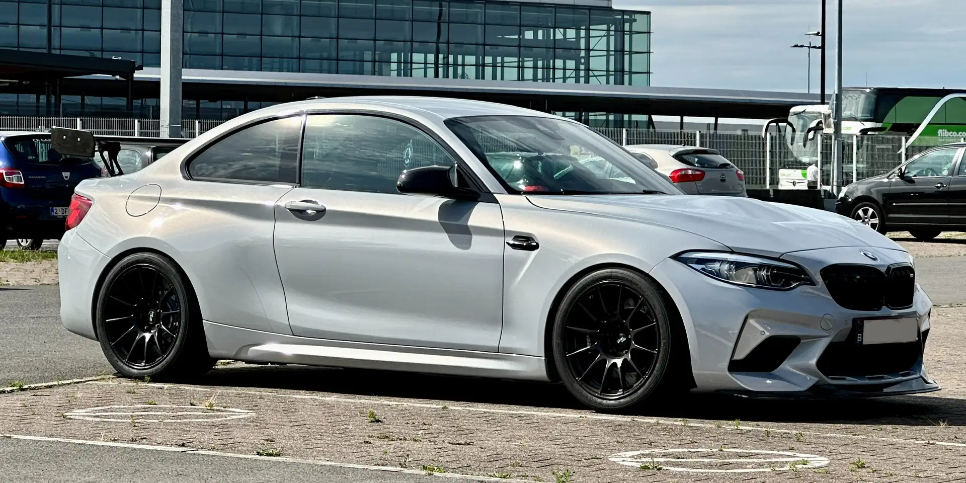 BMW M2 Coupé 3.0 M2 Competition DKG Argent - 1