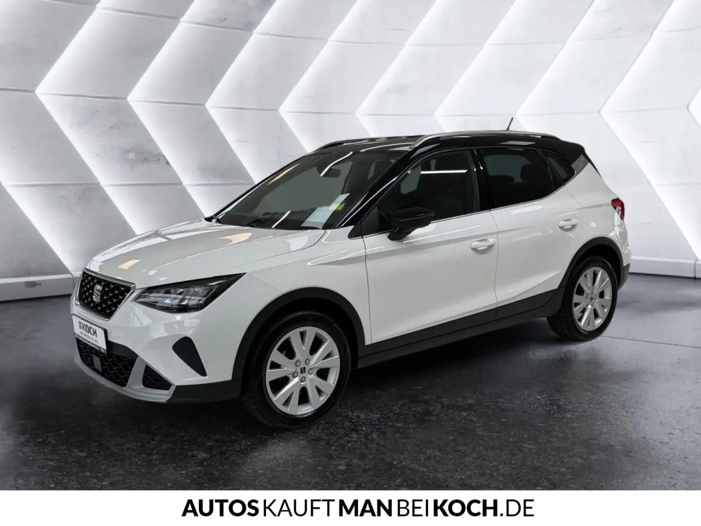 SEAT Arona 1.0 TSI OPF Xperience LED ACC NAV PDC SH DAB Weiß - 2