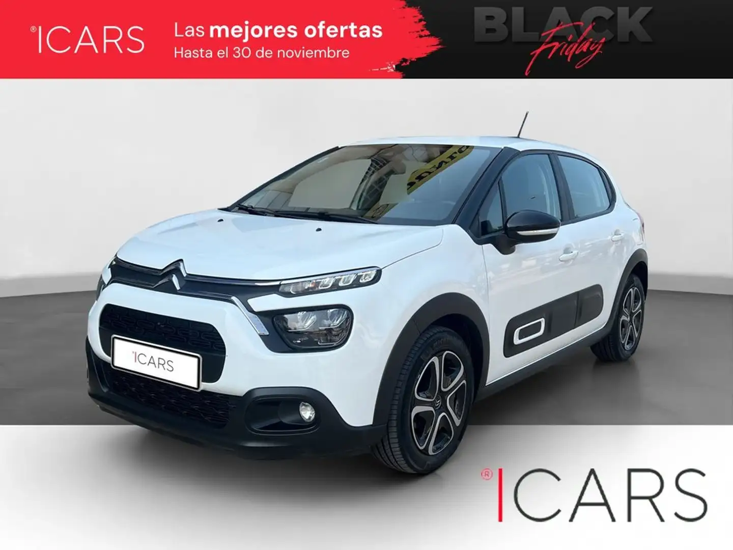 Citroen C3 PureTech 60KW (83CV) Plus Blanc - 1
