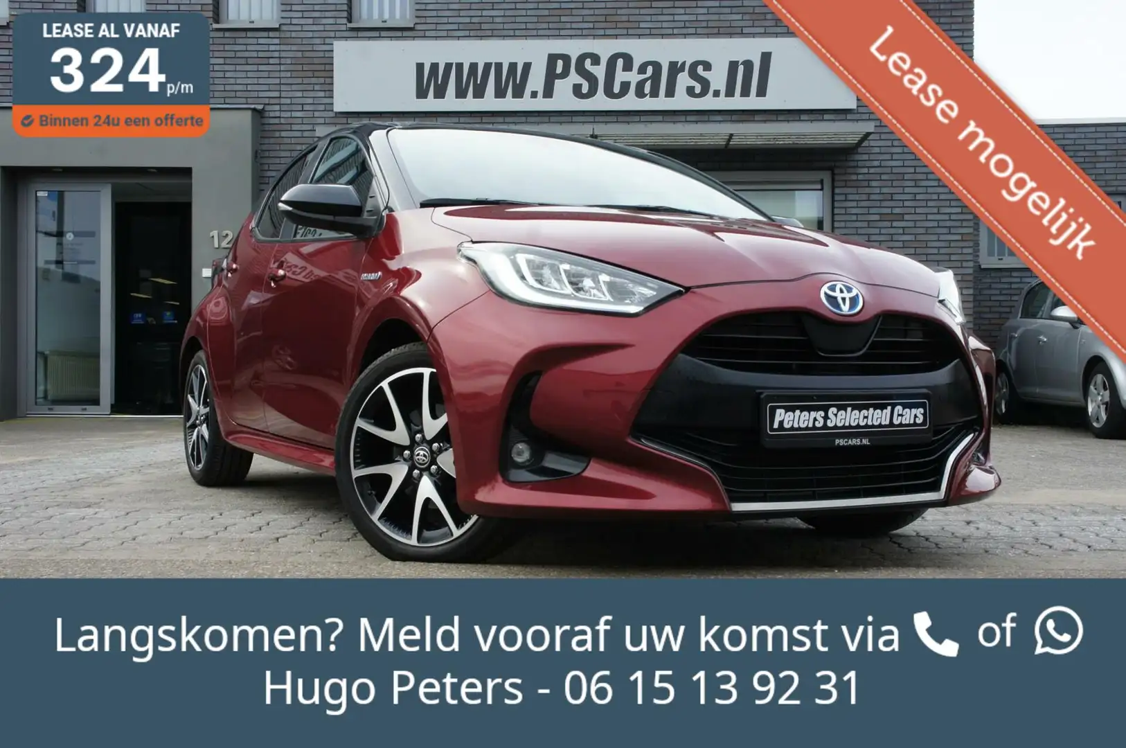 Toyota Yaris 1.5 Hybrid Executive Acc|Camera|CarPlay|Stoelverwa Rojo - 1