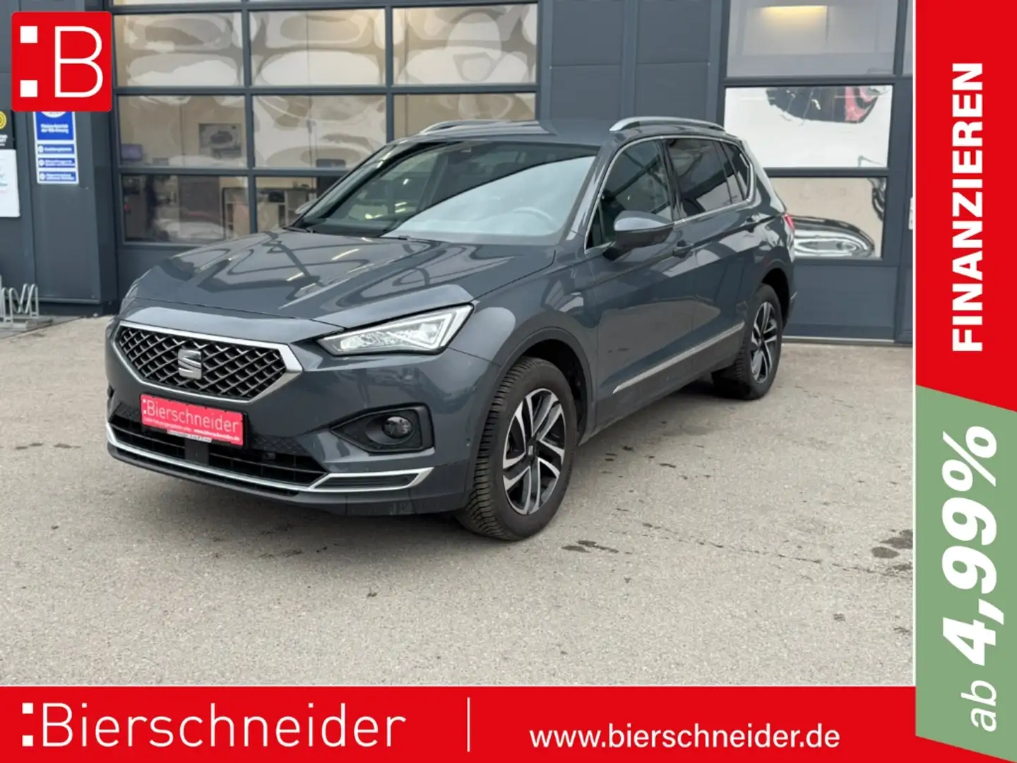 SEAT Tarraco 1.5 TSI DSG Xperience LED 7S AHK NAVI ACC SHZ Grau - 1