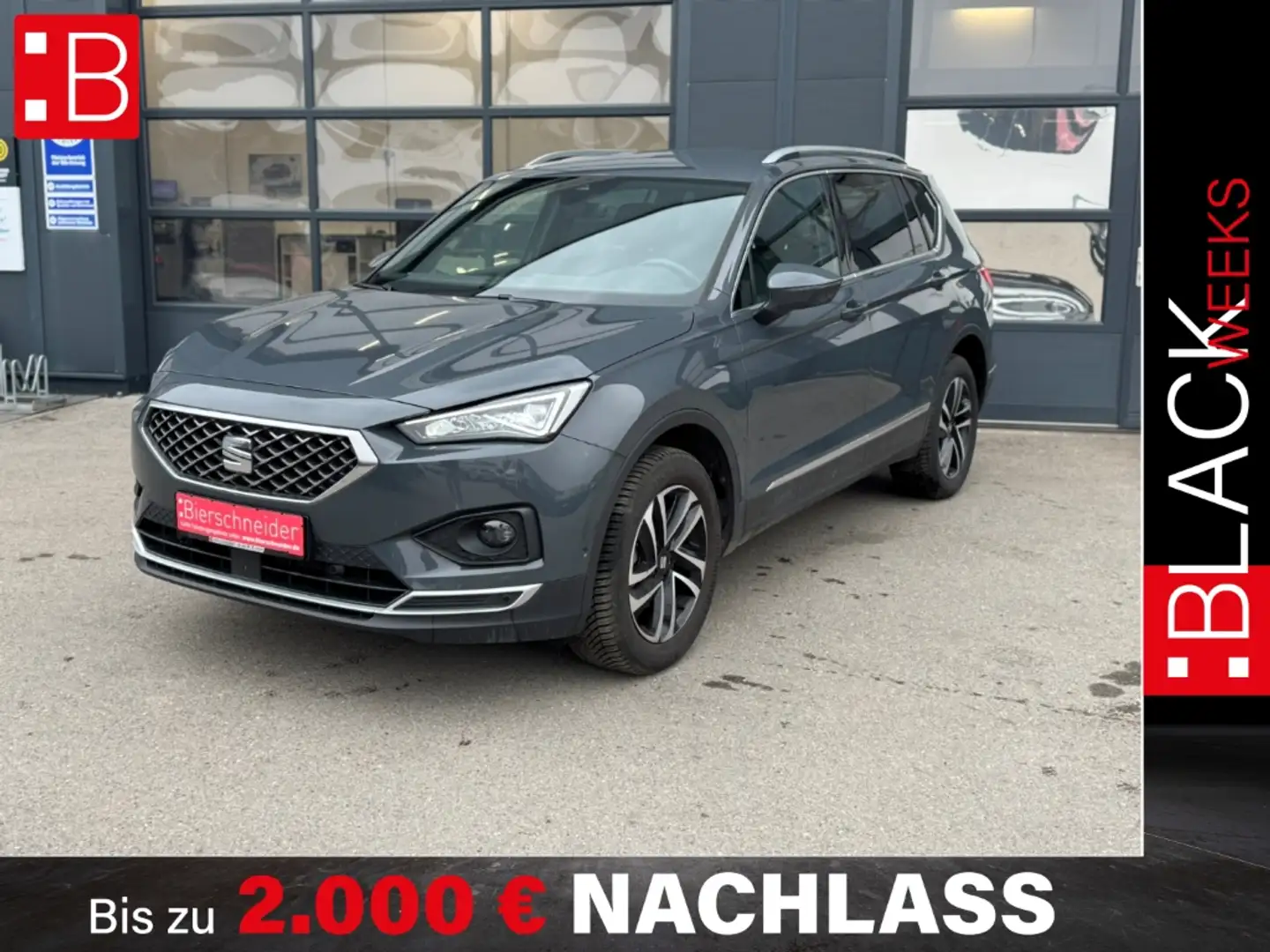SEAT Tarraco 1.5 TSI DSG Xperience LED 7S AHK NAVI ACC SHZ Grigio - 1
