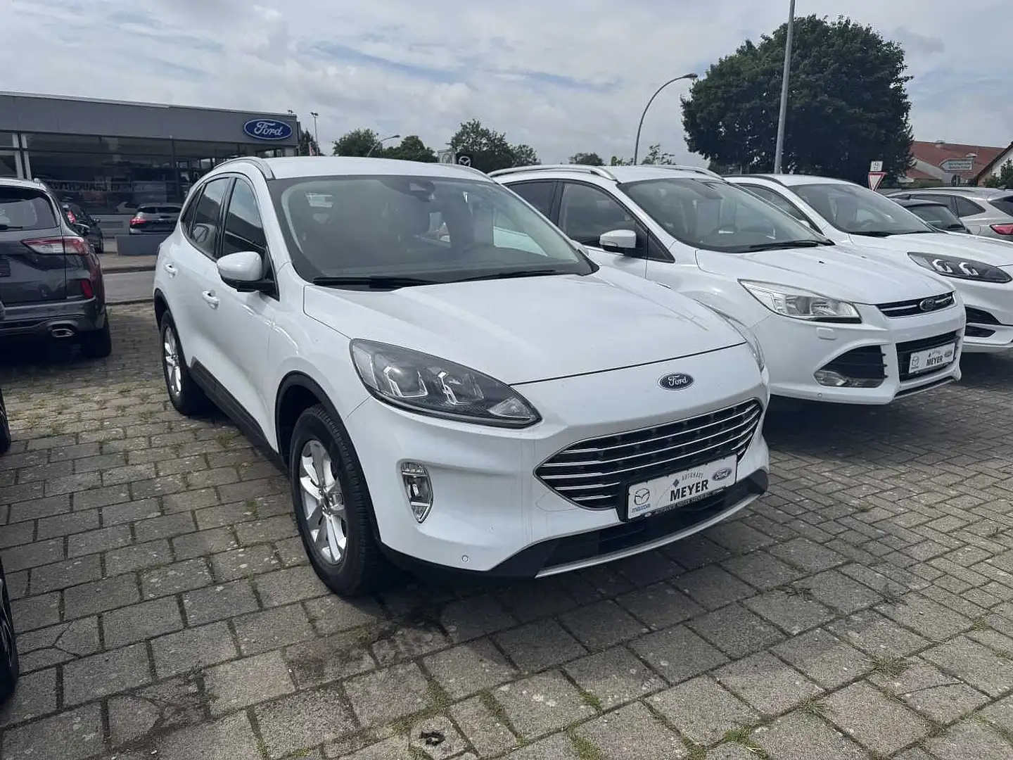Ford Kuga Plug-in Hybrid 2.5 Duratec PHEV TITANIUM Weiß - 1