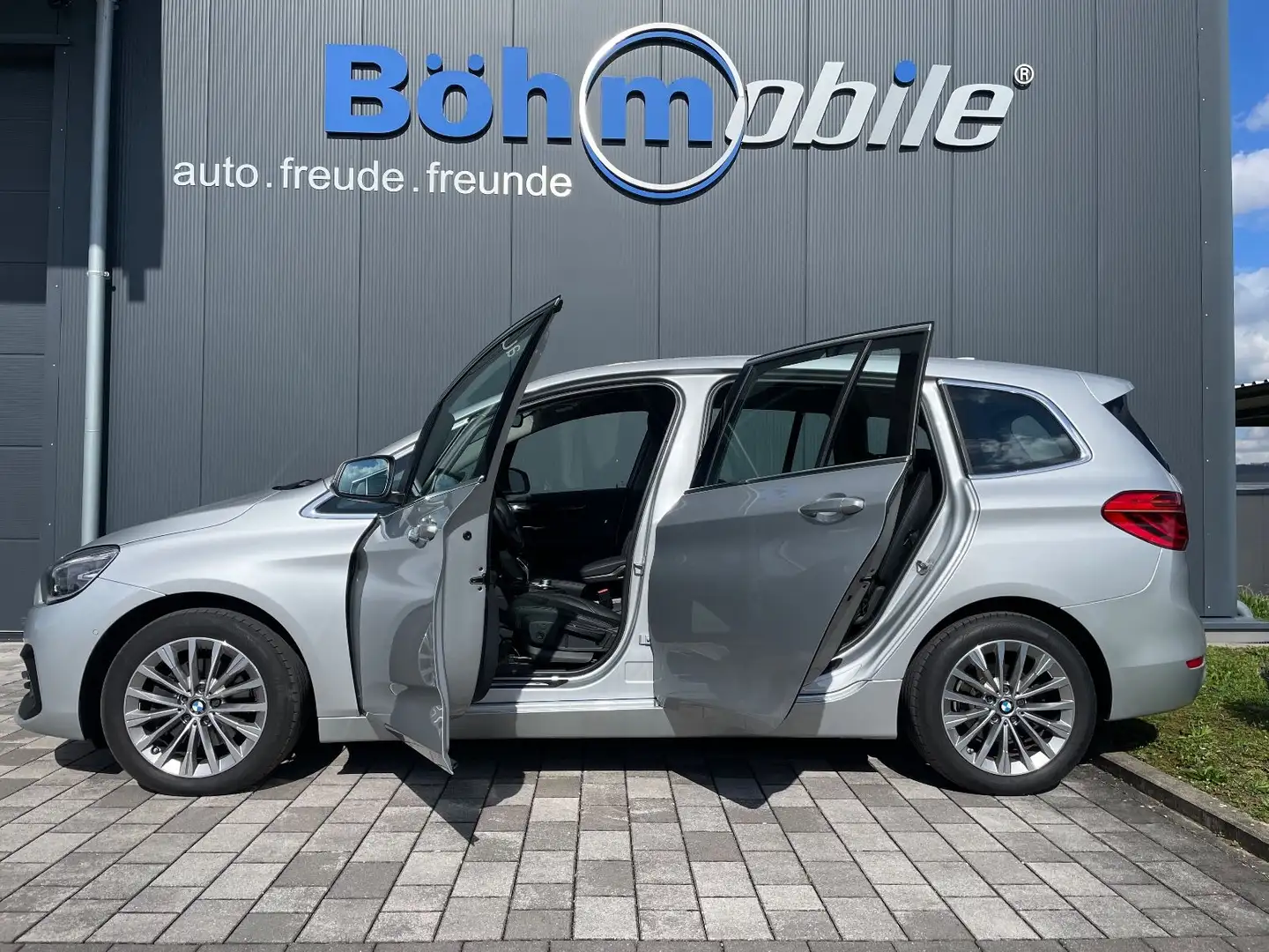 BMW 218 /Automatik/Luxury Line/1. Hand Ezüst - 2