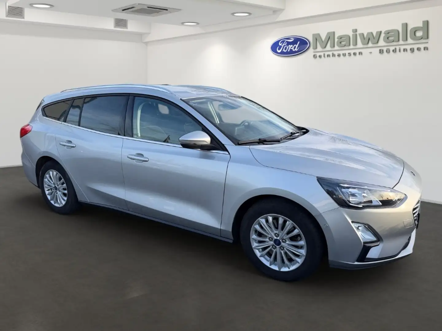 Ford Focus Turnier Titanium AHK-klappbar Navi LED Apple CarPl Argent - 2
