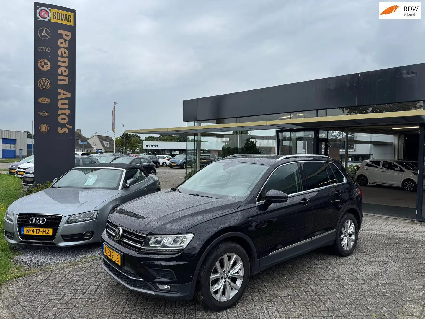 Volkswagen Tiguan 1.4 TSI 4Motion|Carplay|Virtual|Massage|Trekhaak|C Schwarz - 1