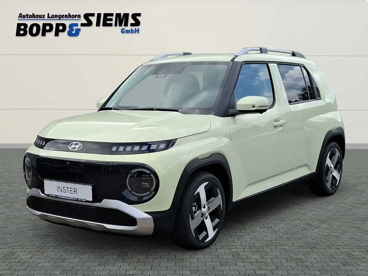 Hyundai Inster 49kWh Prime 'Glasdach' Jaune - 1