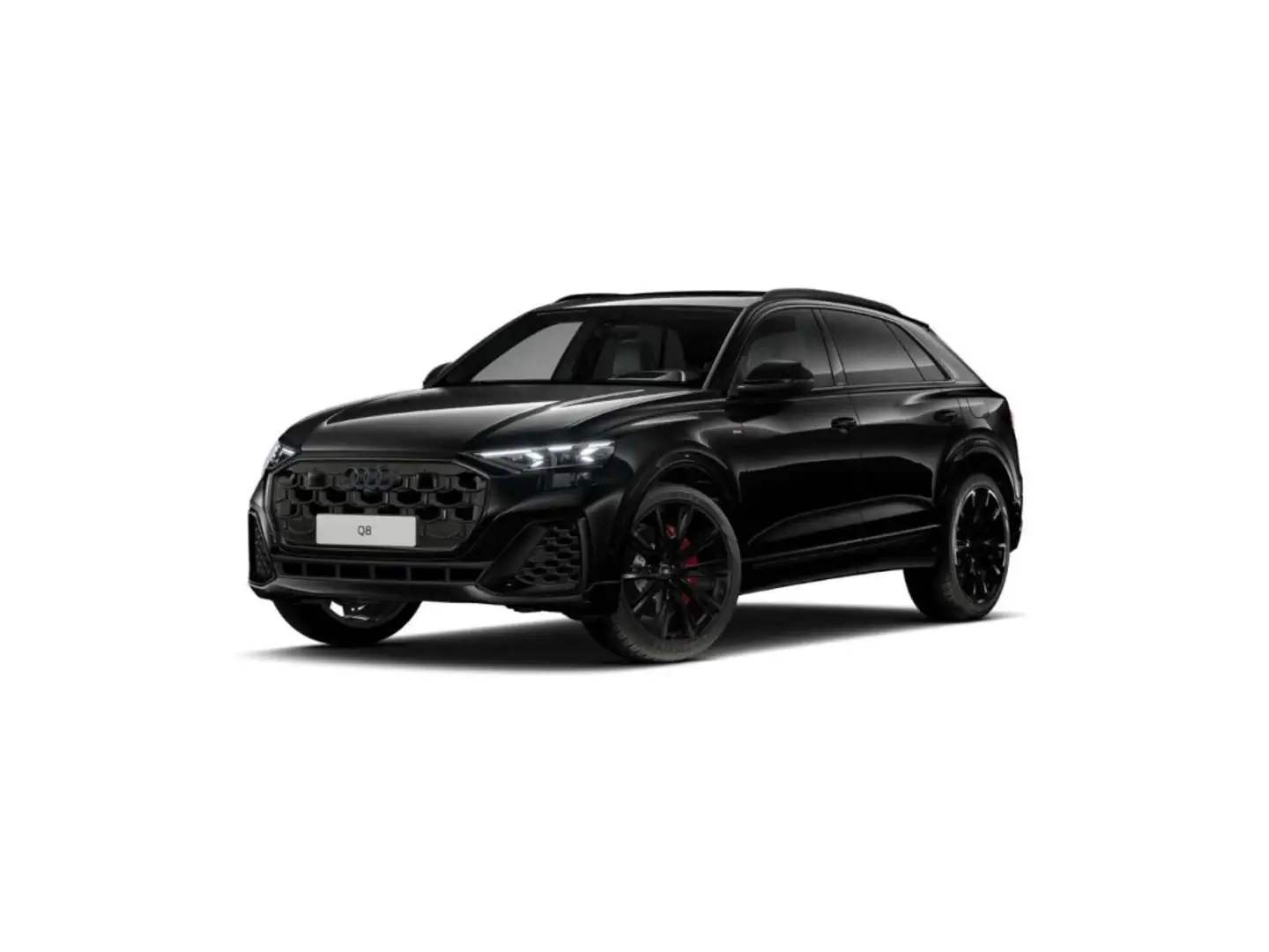 Audi Q8 TFSI e quattro S line business Schwarz - 2