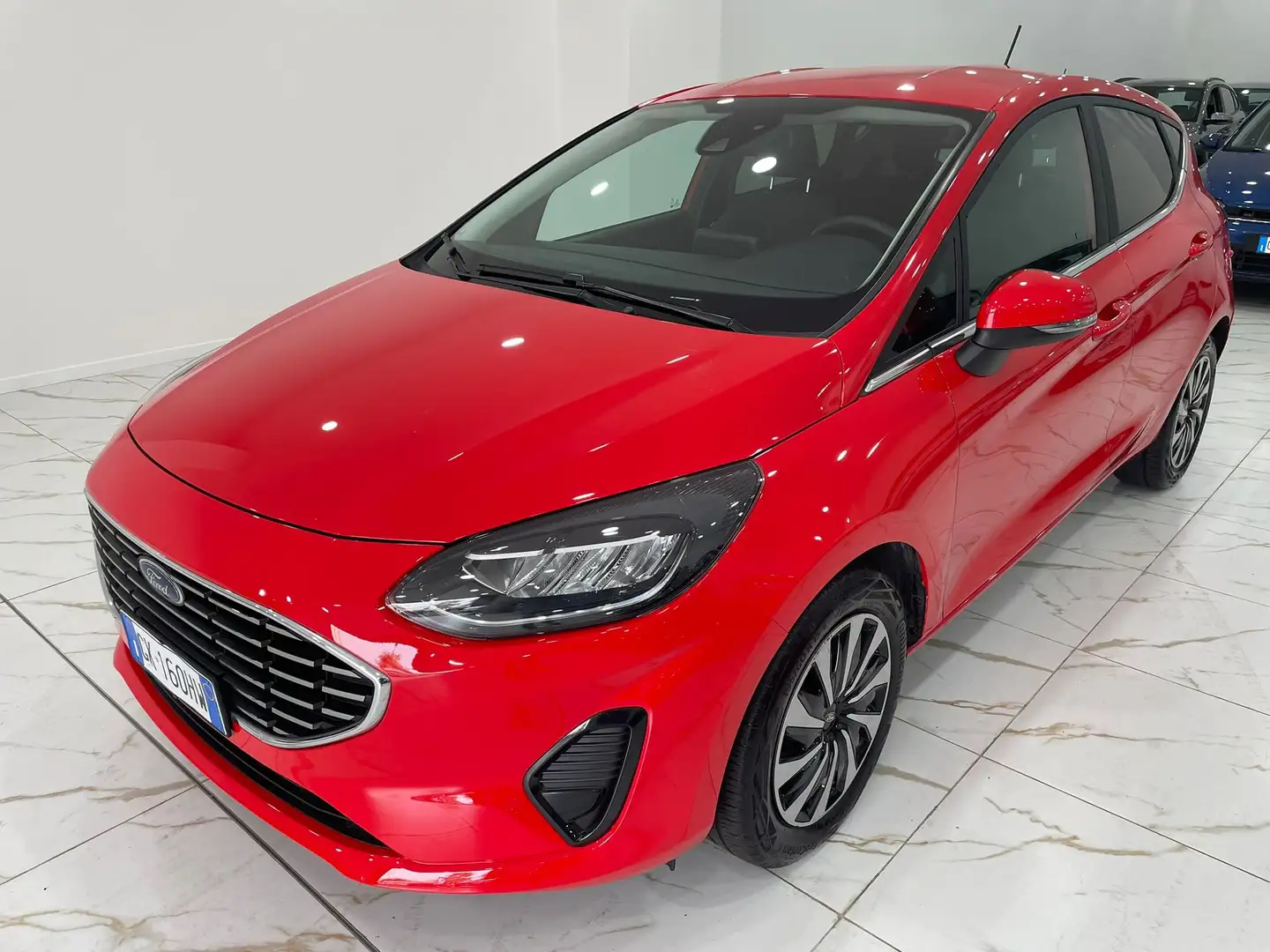 Ford Fiesta Fiesta VII 2022 5p 5p 1.1 Titanium Gpl 75cv Rood - 2