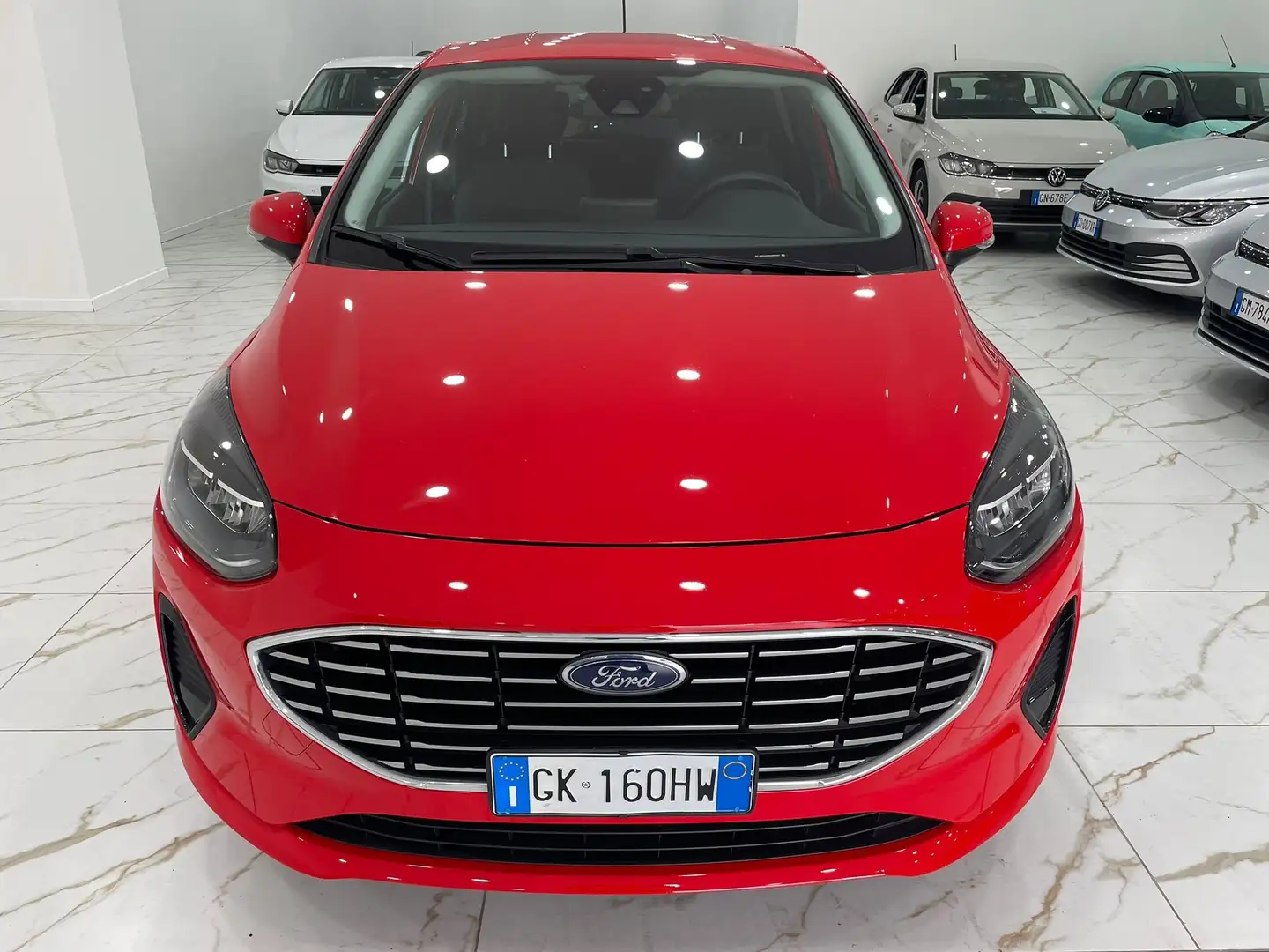 Ford Fiesta Fiesta VII 2022 5p 5p 1.1 Titanium Gpl 75cv Rood - 1