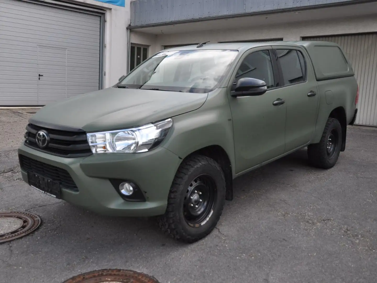 Toyota Hilux 2.4 D-D4 4x4 Double Cab.*Standheizung-Spurhalt* Negru - 1