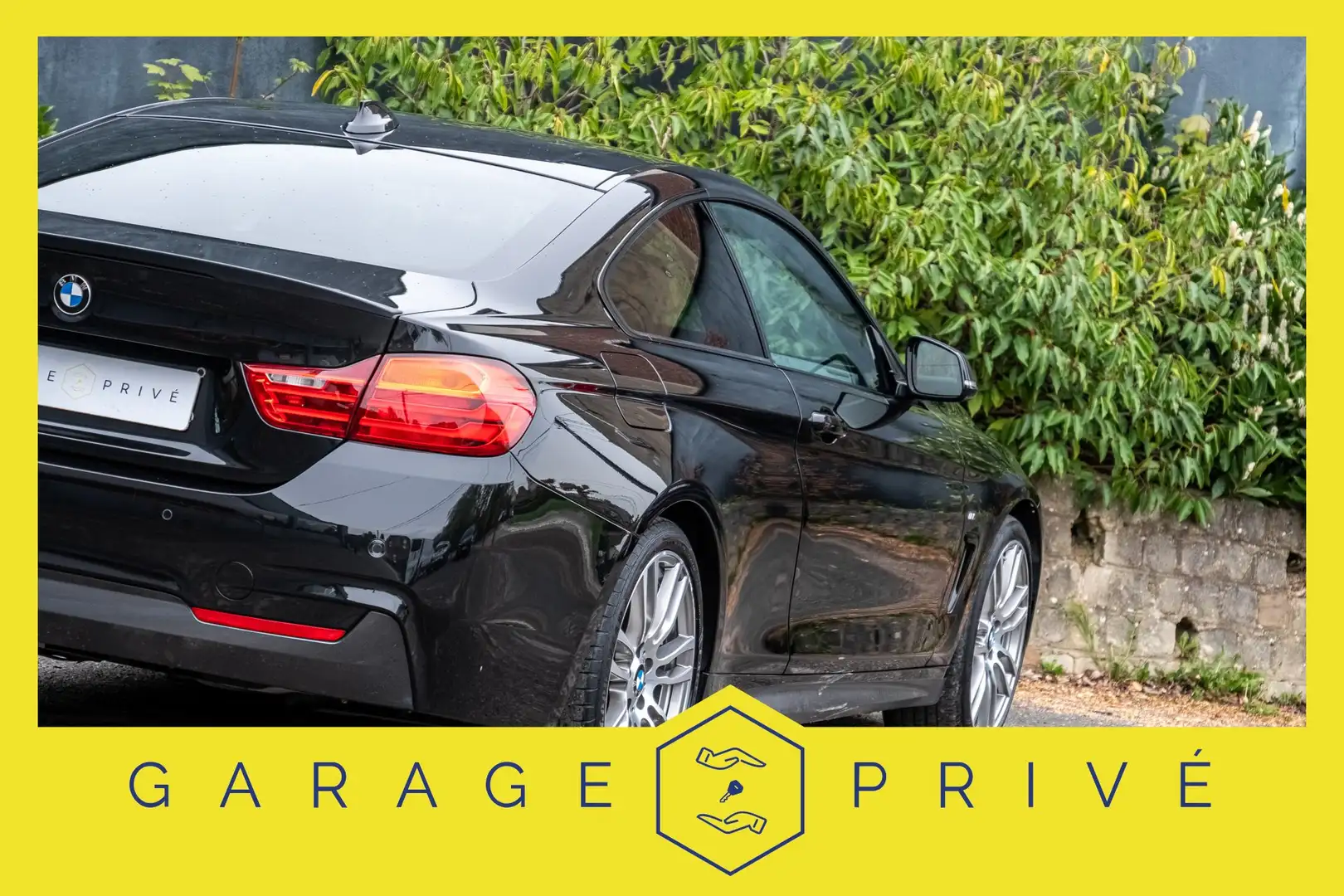 BMW 420 Coupé dAS Pack M Performance | Garantie 12M Noir - 1