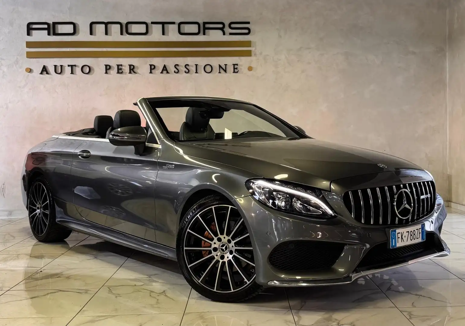 Mercedes-Benz C 220 4Matic+Led Abitacolo+Cabrio+19 - 1