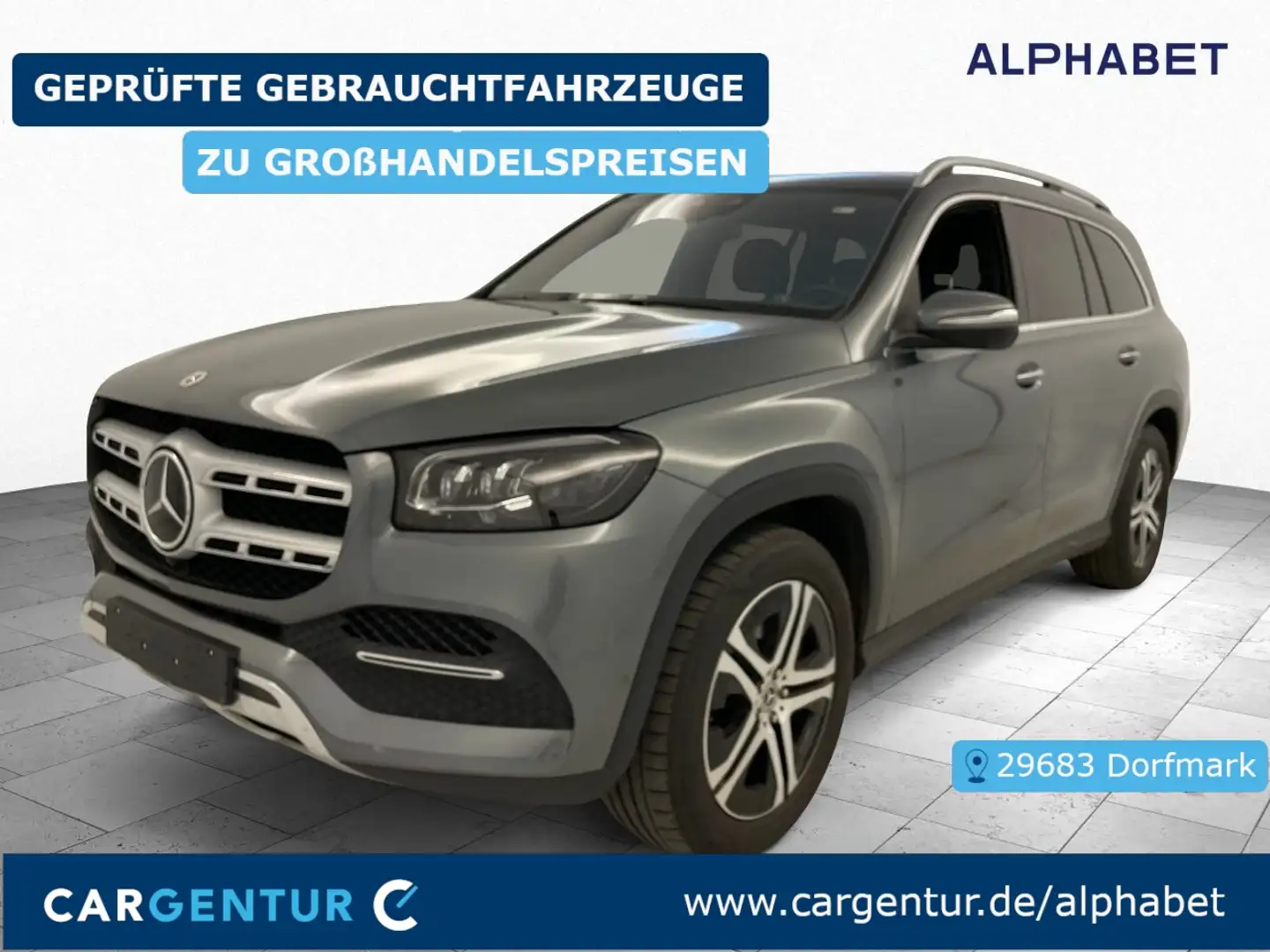 Mercedes-Benz GLS 400 d 4Matic Burmester Wide 360° AHK Pano Gri - 1