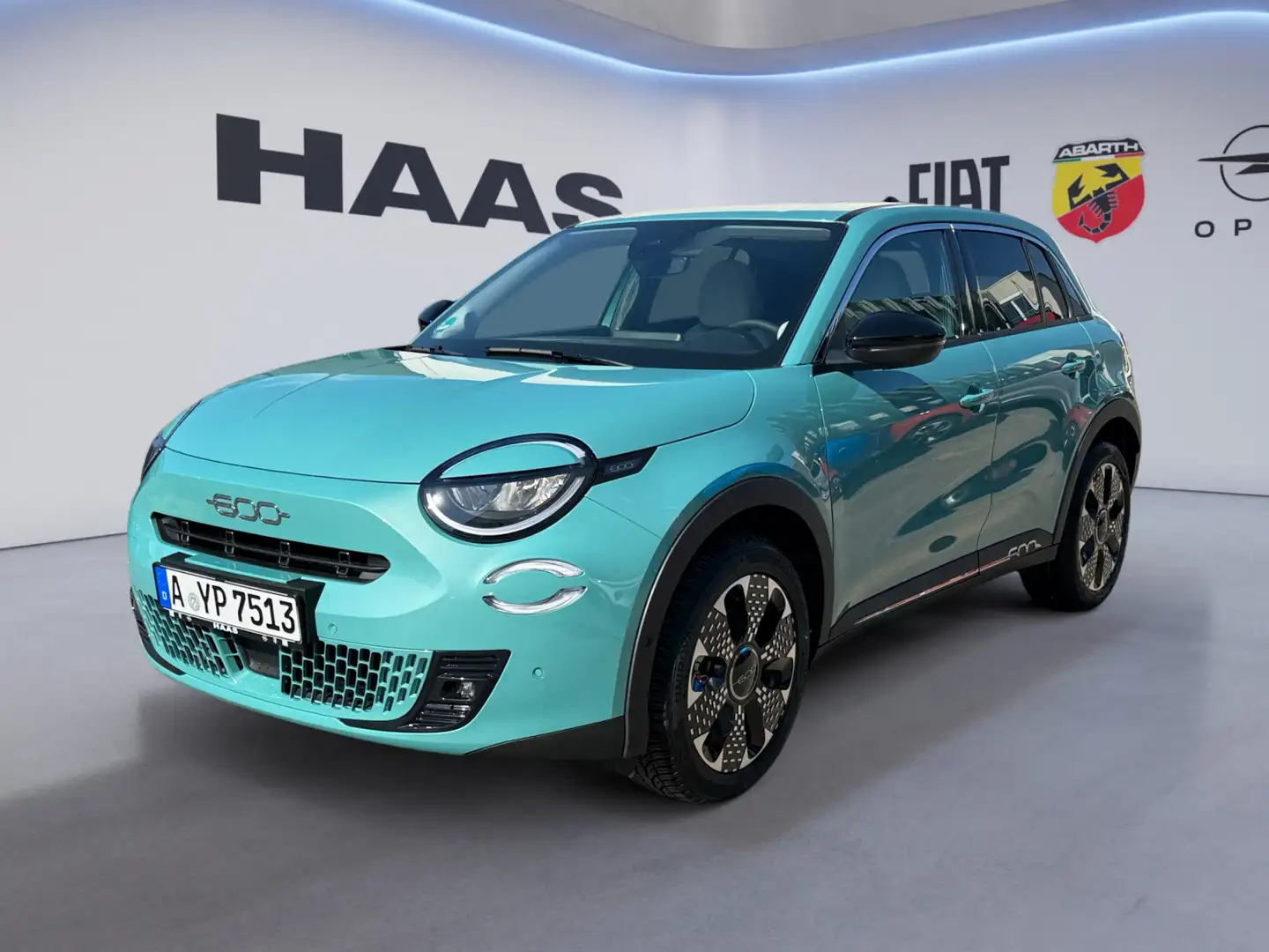 Fiat 600 1.2 La Prima Lederausstattung, Bluetooth Blau - 2