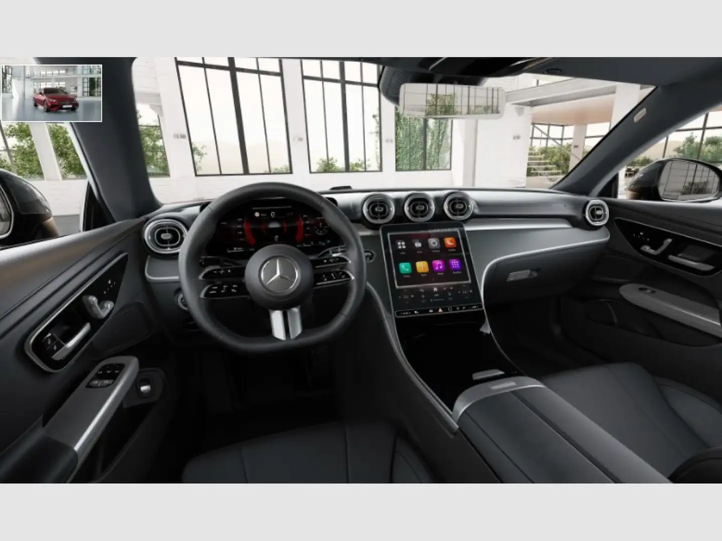 Mercedes-Benz CLE 220 200 Coupé Rojo - 2