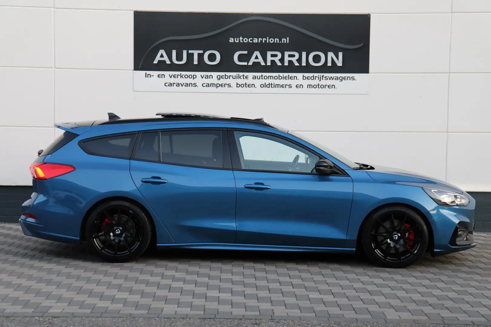 Ford Focus Wagon 2.3 EcoBoost ST-3 Panodak Launch Control Blauw - 2